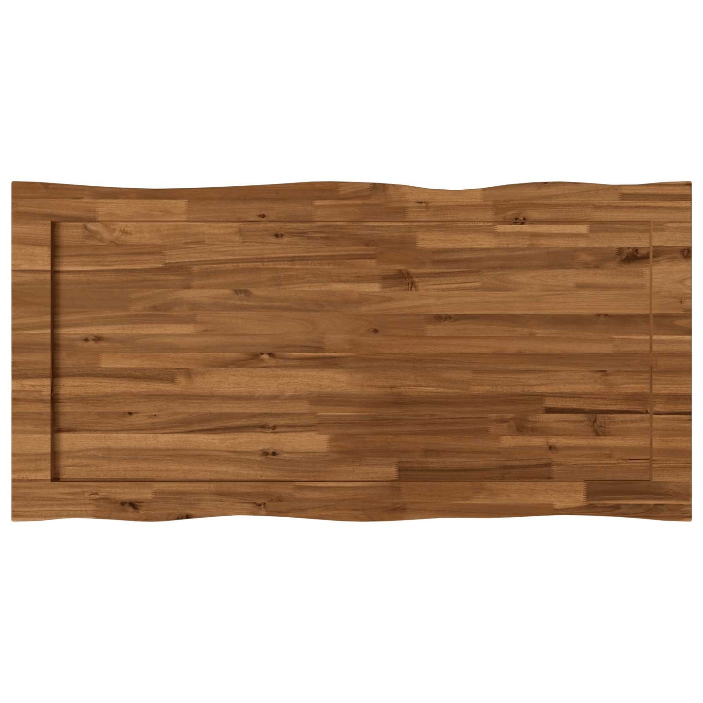 Live Edge Table Top 100 x 60 x 3.5 cm Rectangular Natural