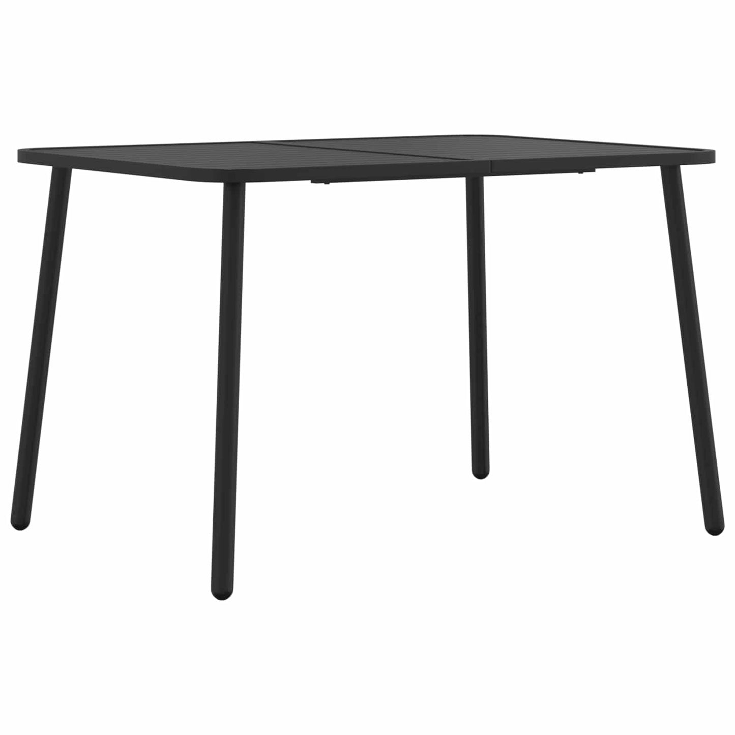 Dining Set 5 pcs Anthracite Steel