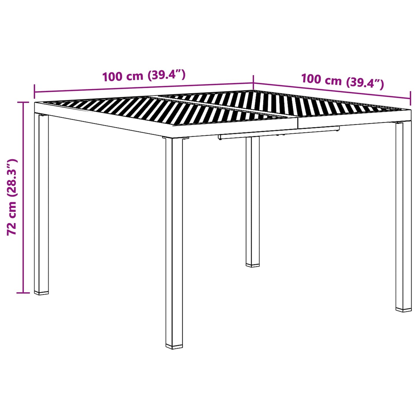 Outdoor Furniture Set 3 pcs Anthracite Steel
