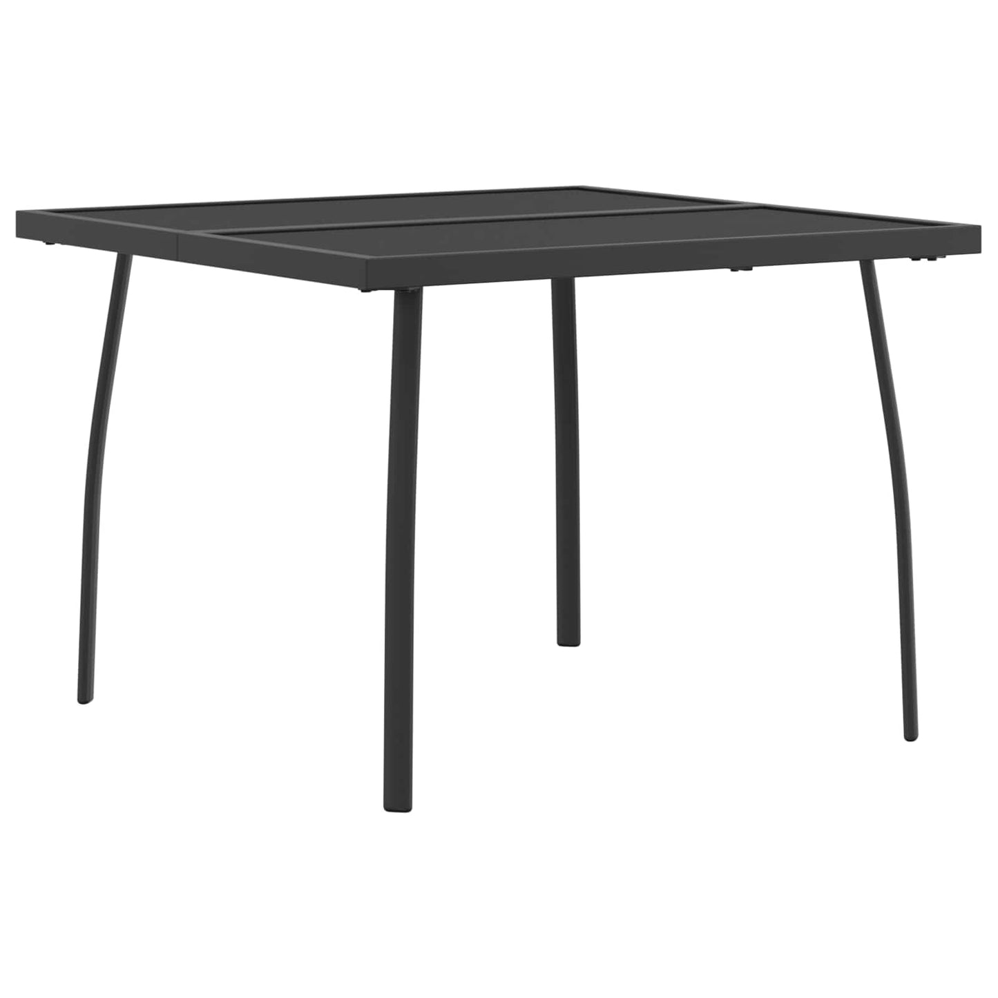 Outdoor Furniture Set Folding 3 pcs Anthracite Iron and Steel