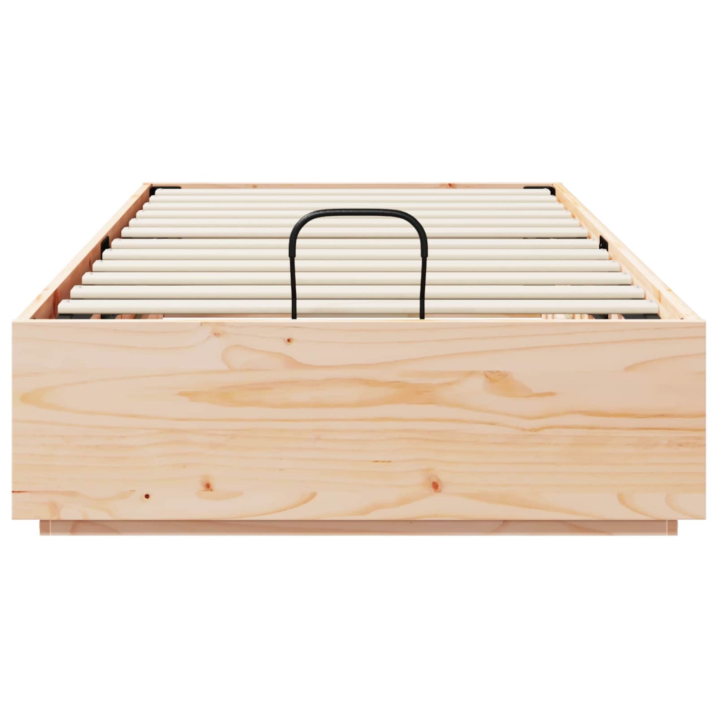 Ottoman Bed Frame Natural 80 x 200 cm Solid Pine Wood