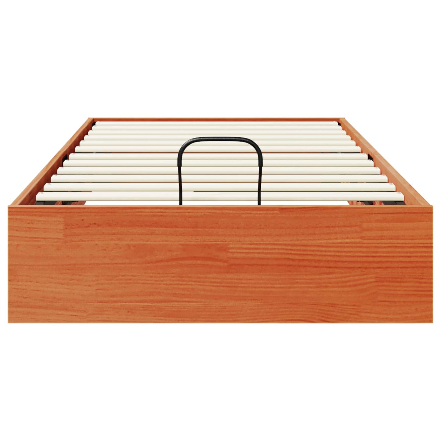 Ottoman Bed Frame with Storage Wax Brown 80 x 200 cm