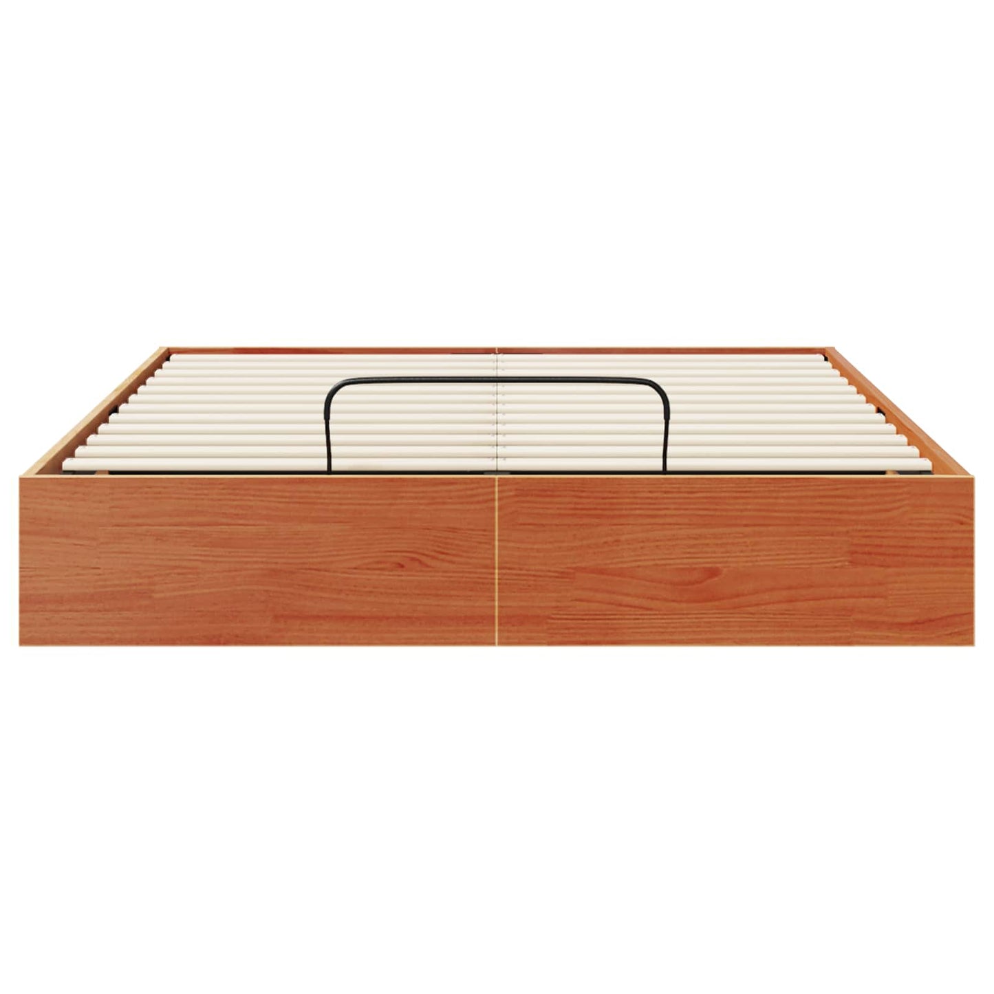 Ottoman Bed Frame with Storage Wax Brown 120 x 190 cm