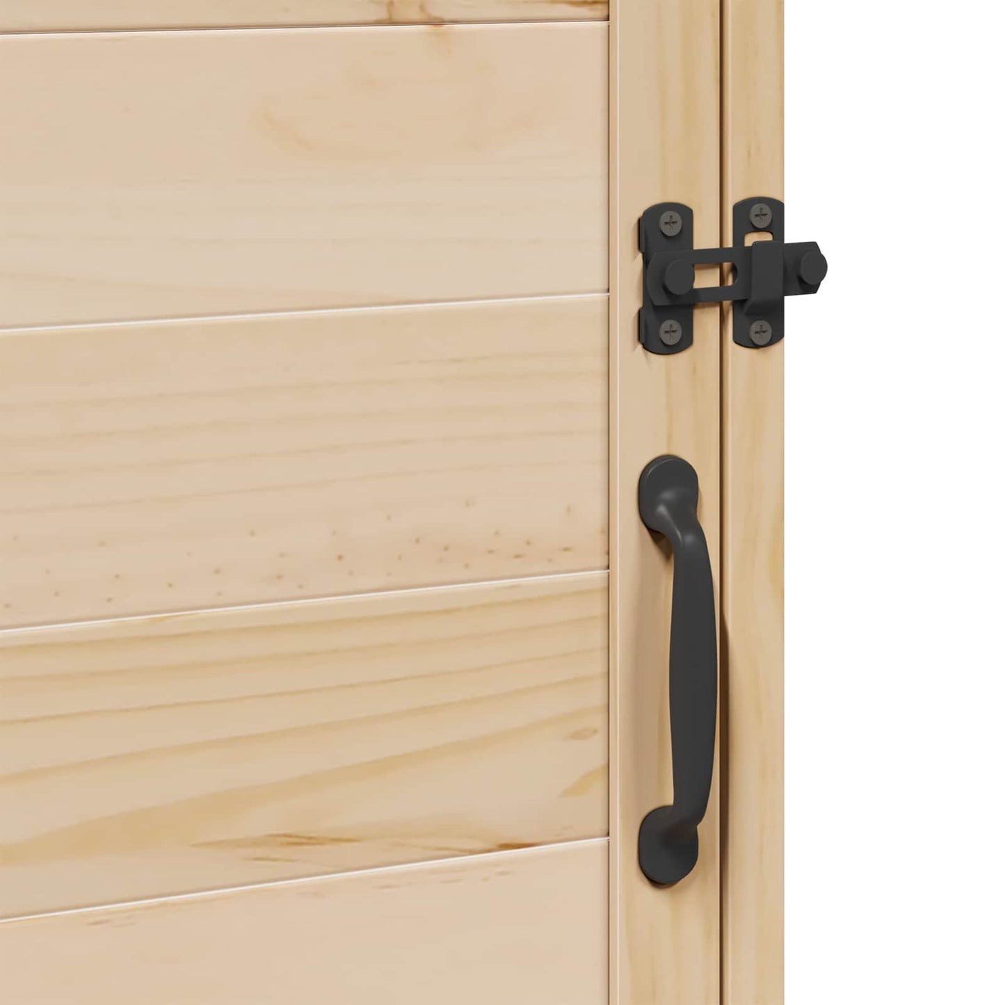 Garden Shed Natural 59 x 56 x 113.5 cm Engineered Wood