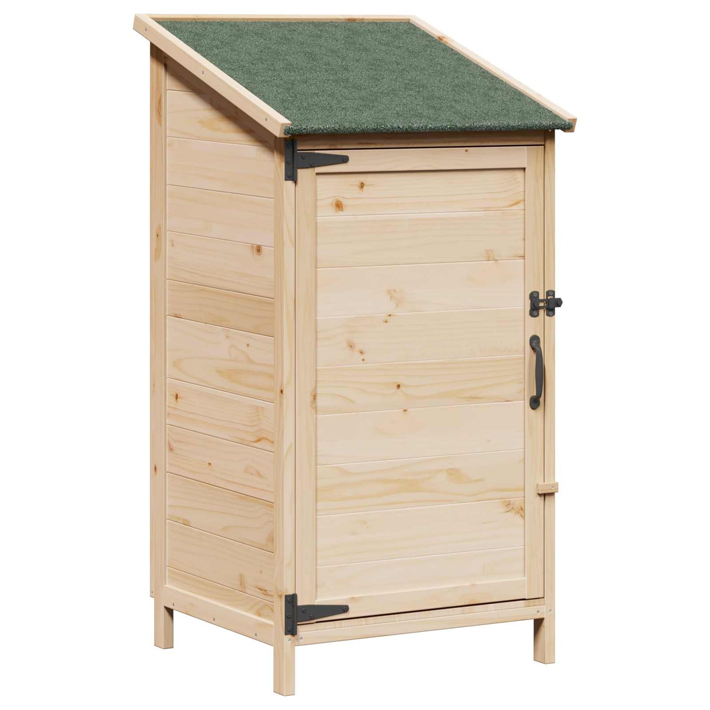 Garden Shed Natural 59 x 56 x 113.5 cm Engineered Wood