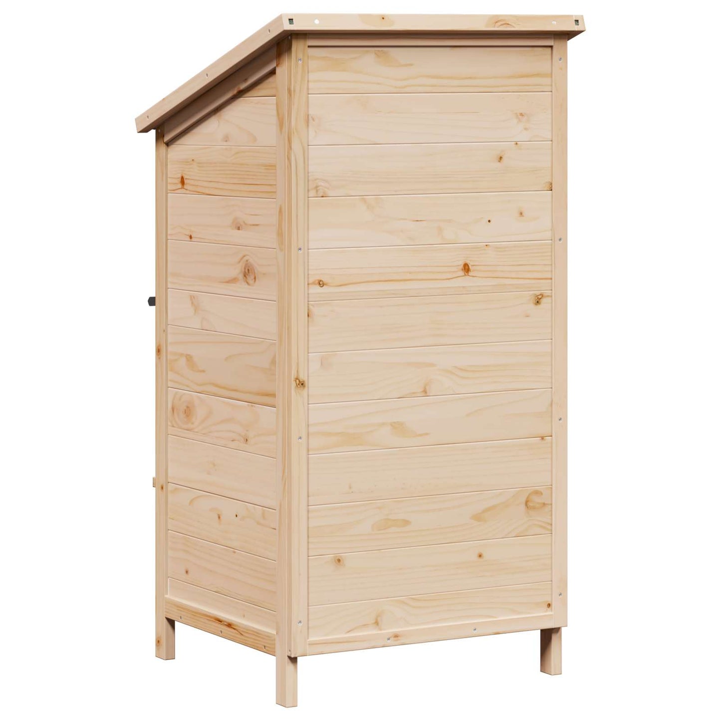 Garden Shed Natural 59 x 56 x 113.5 cm Engineered Wood