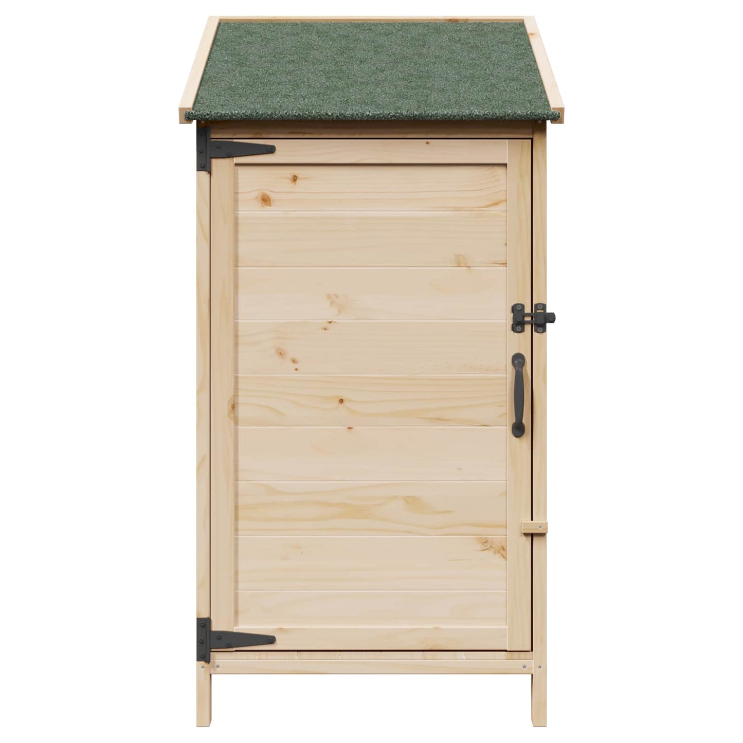 Garden Shed Natural 59 x 56 x 113.5 cm Engineered Wood