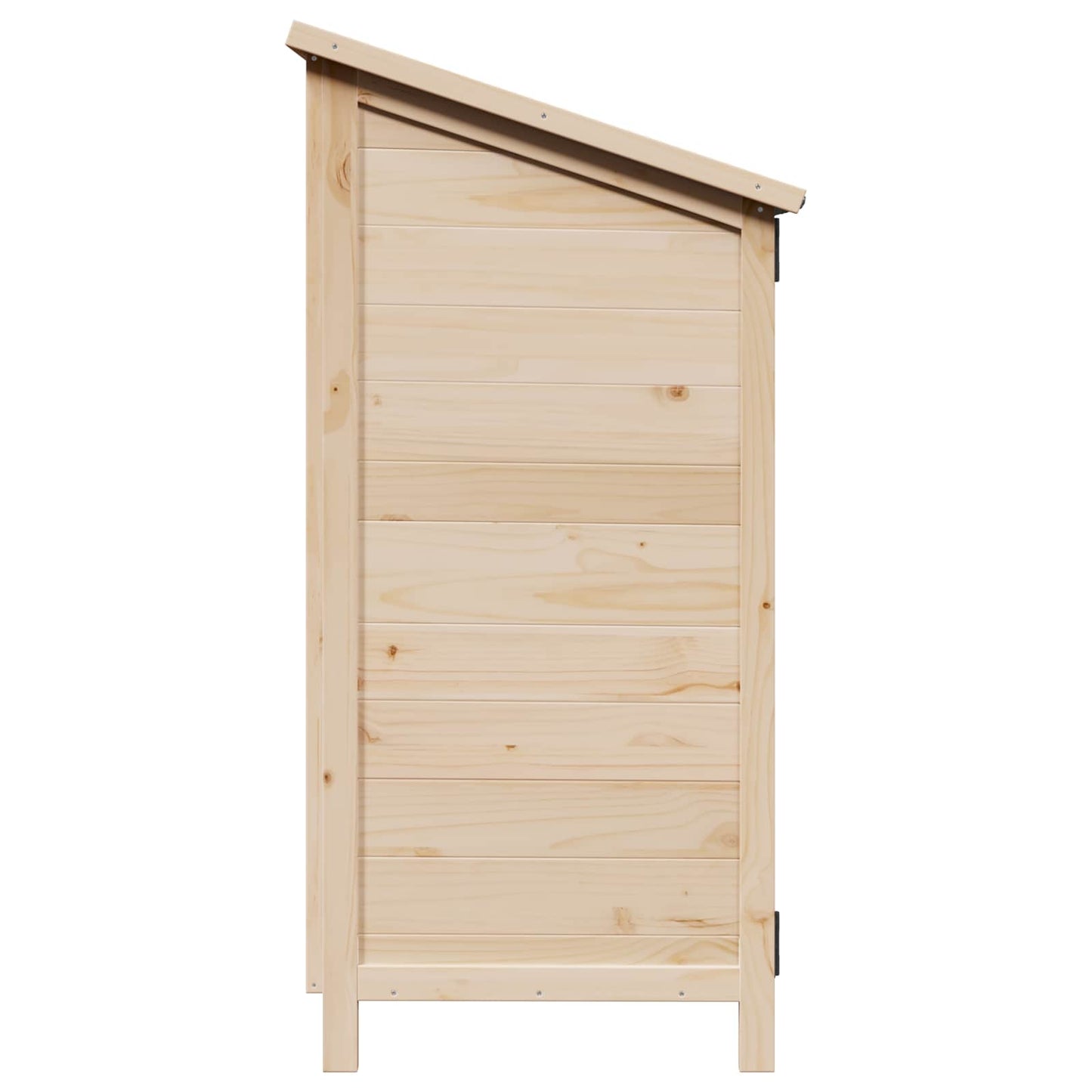Garden Shed Natural 59 x 56 x 113.5 cm Engineered Wood