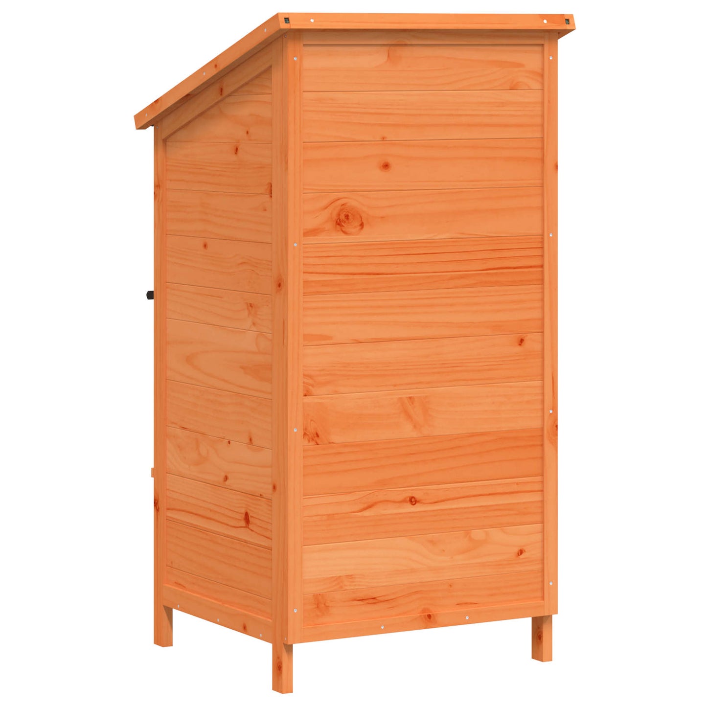 Garden Shed Brown 59 x 56 x 113.5 cm Engineered Wood