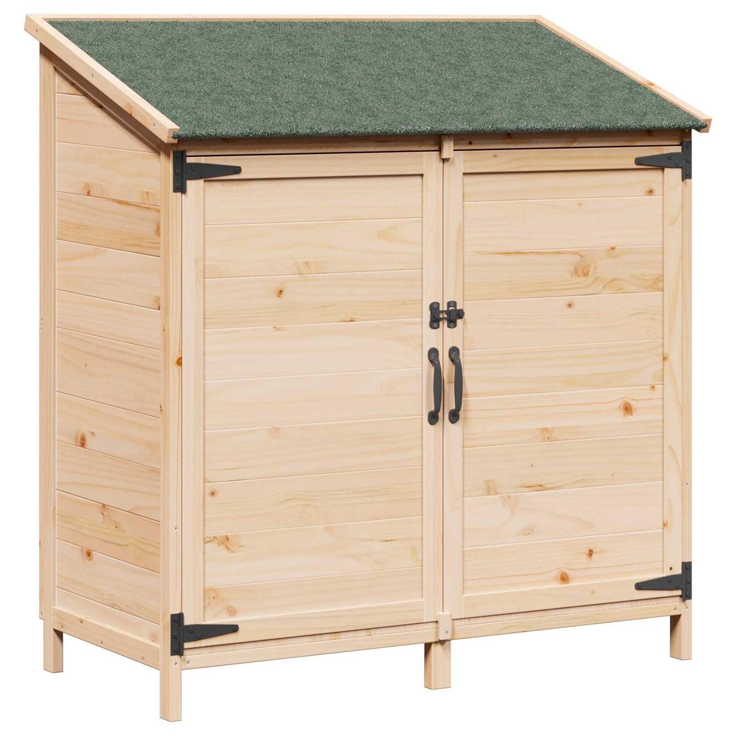 Garden Shed Natural 106.5 x 56 x 113.5 cm Engineered Wood