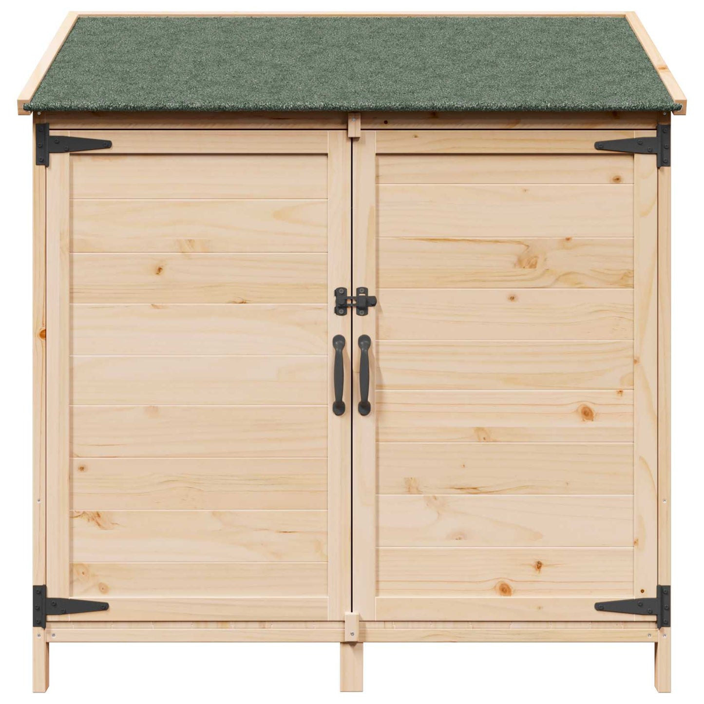 Garden Shed Natural 106.5 x 56 x 113.5 cm Engineered Wood