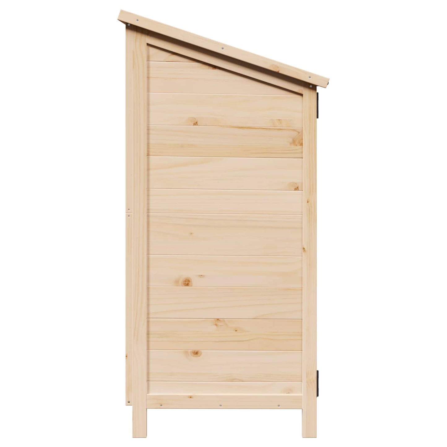 Garden Shed Natural 106.5 x 56 x 113.5 cm Engineered Wood