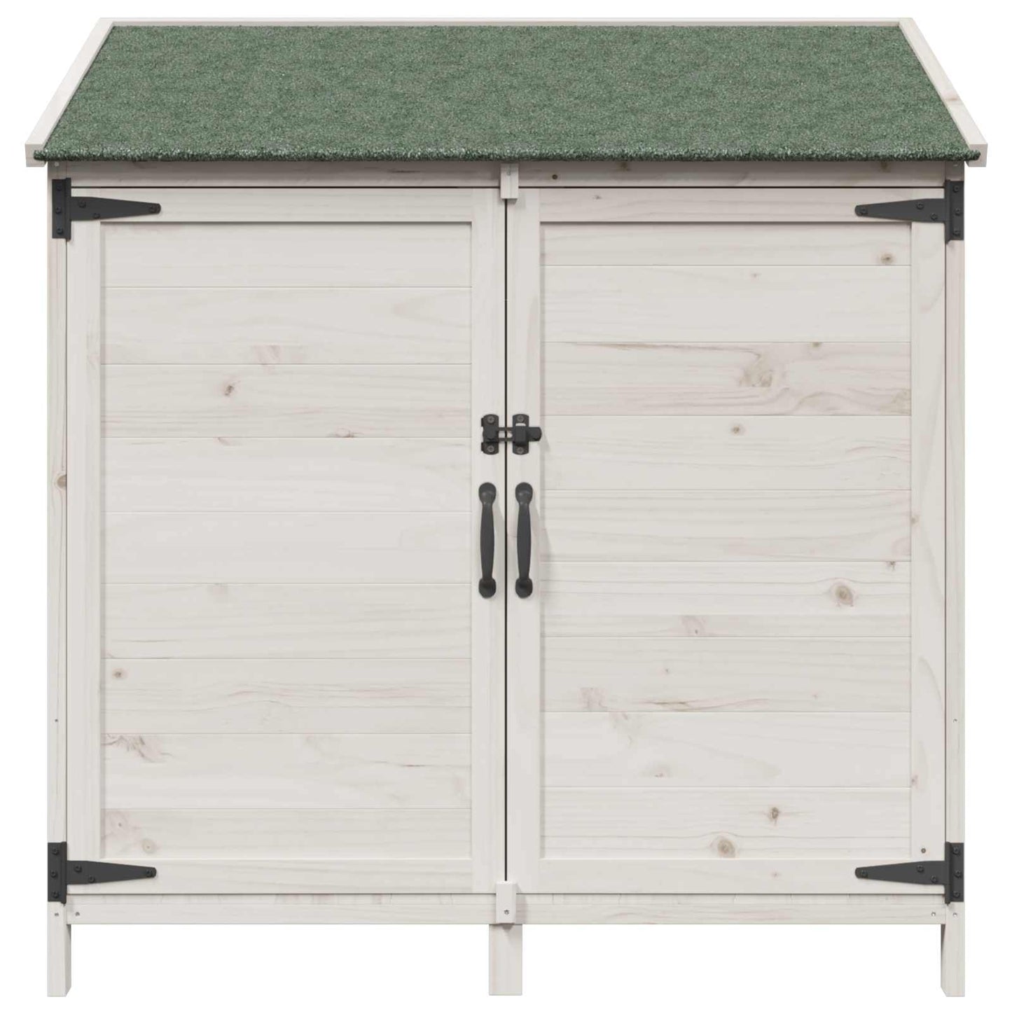 Garden Shed White 106.5 x 56 x 113.5 cm Engineered Wood