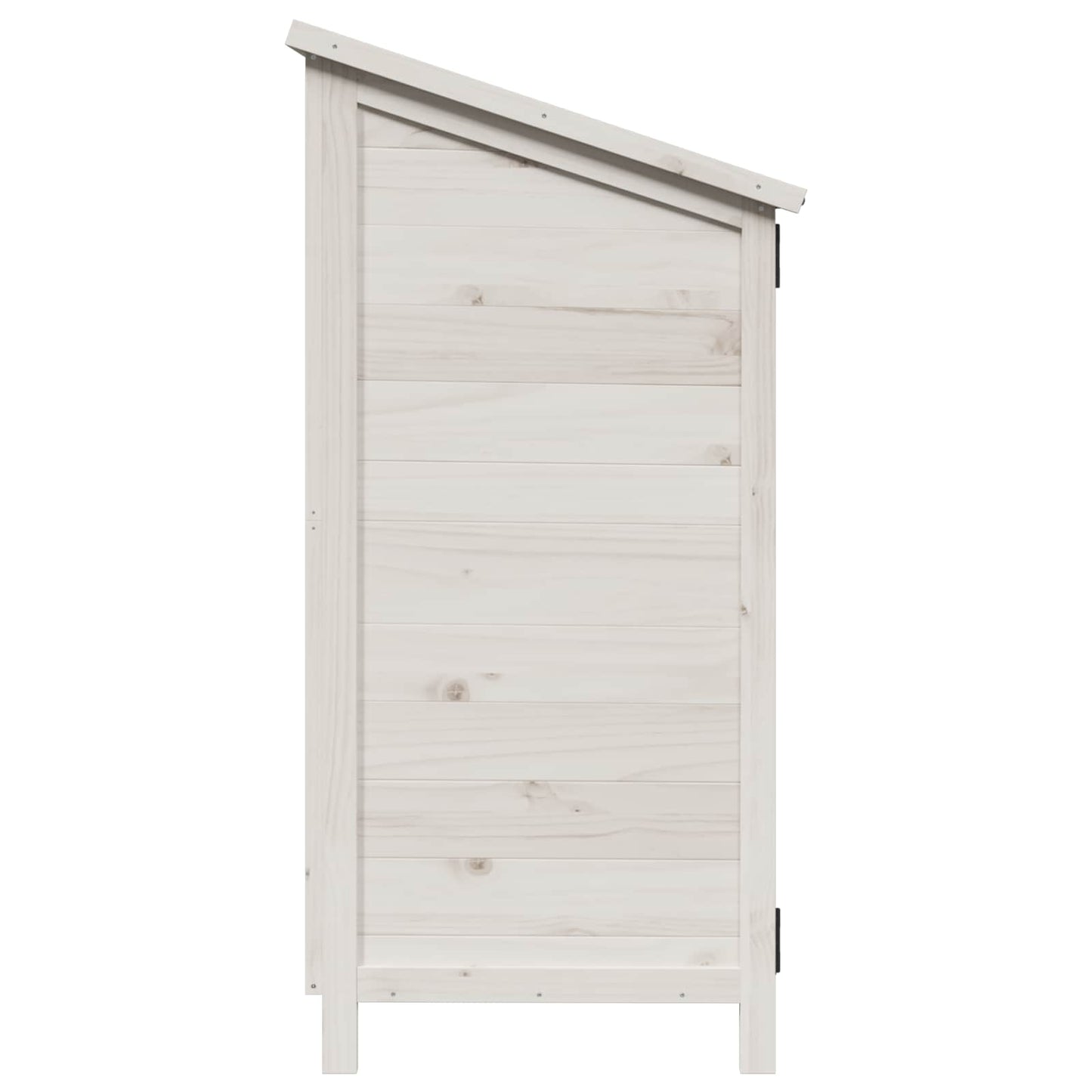 Garden Shed White 106.5 x 56 x 113.5 cm Engineered Wood