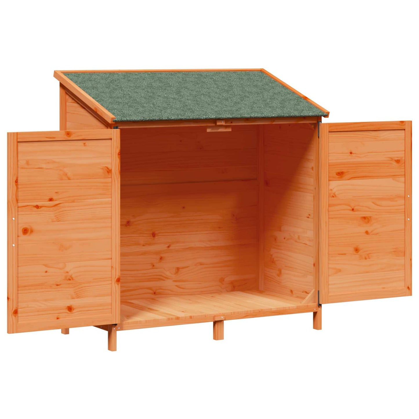 Garden Shed Brown 106.5 x 56 x 113.5 cm Engineered Wood