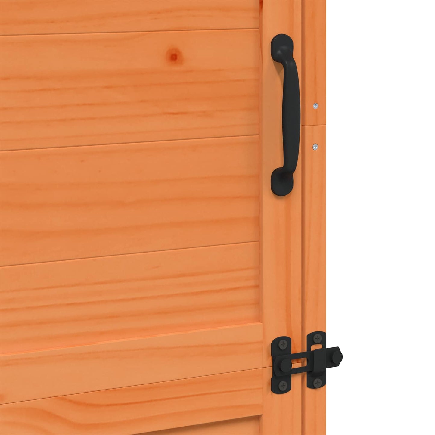 Garden Shed Brown 59.5 x 56 x 176.5 cm Engineered Wood