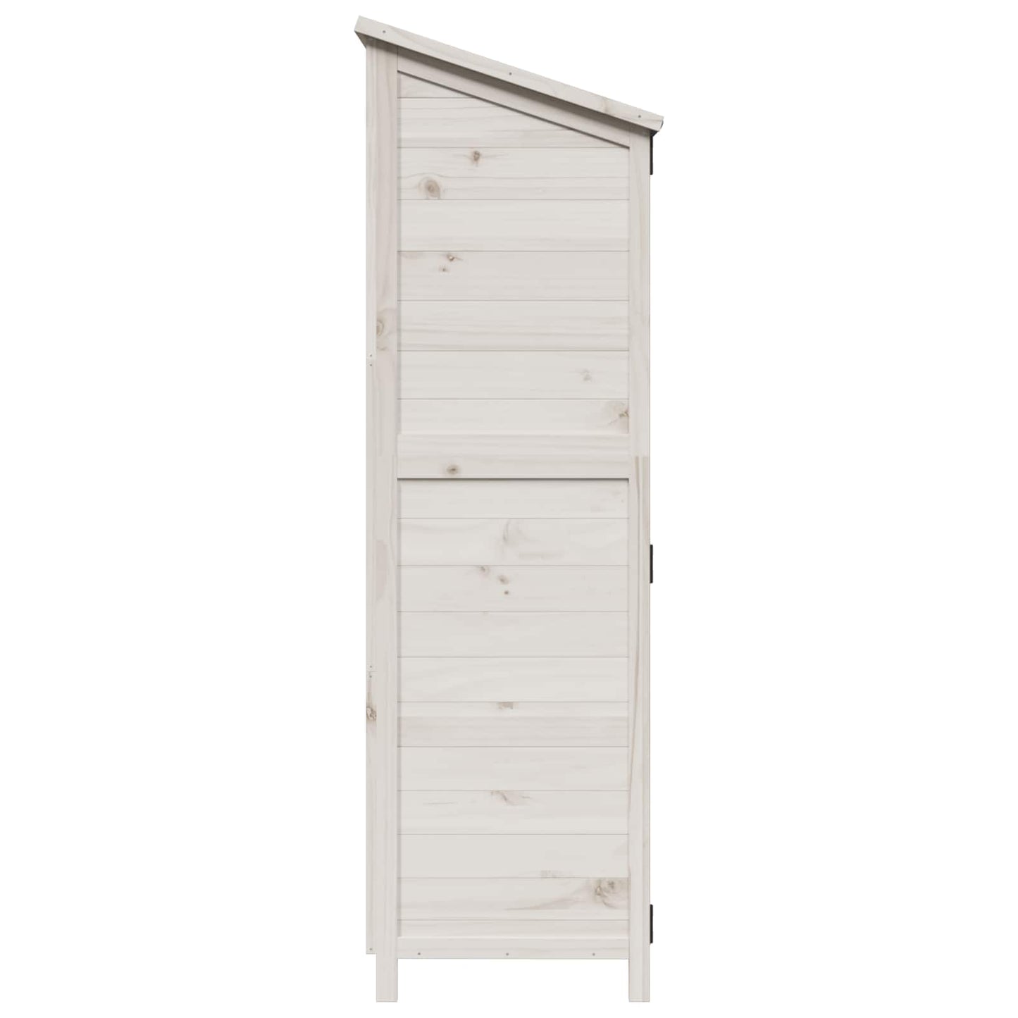 Garden Shed White 106.5 x 56 x 176 cm Engineered Wood