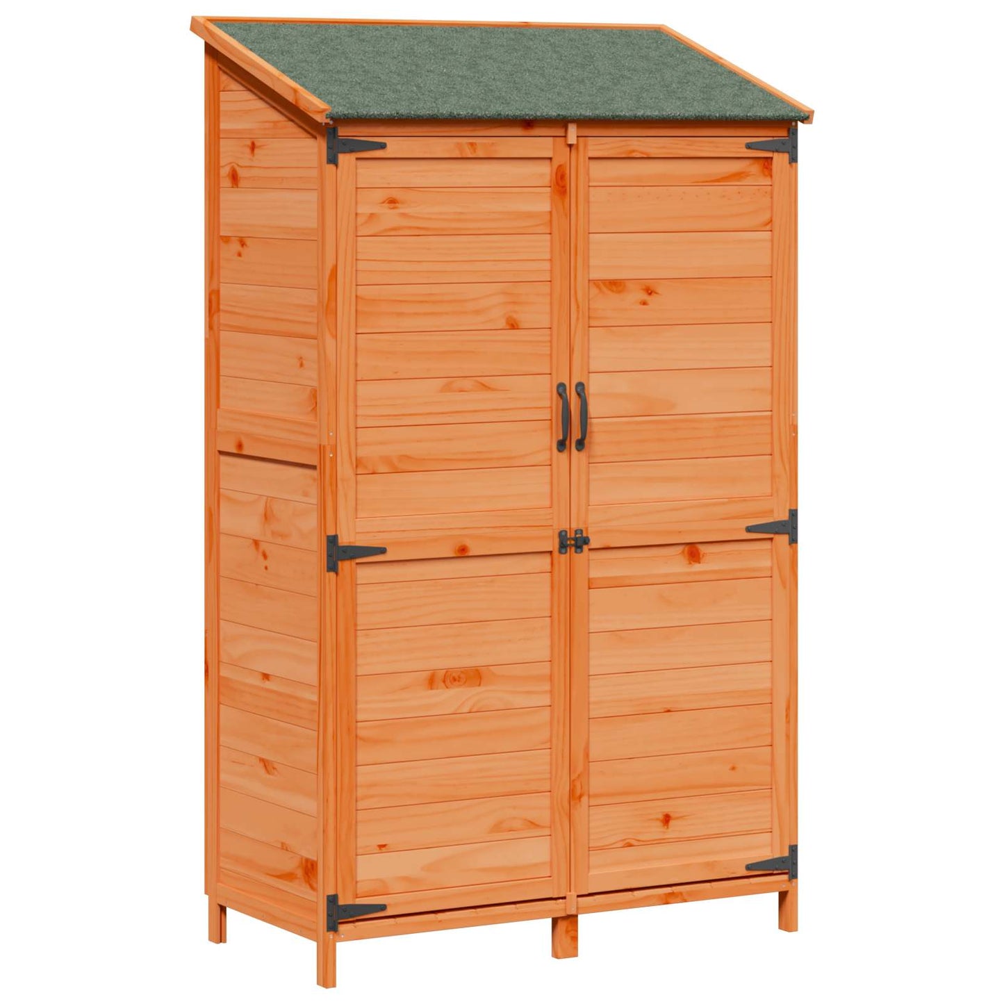 Garden Shed Brown 106.5 x 56 x 176 cm Engineered Wood