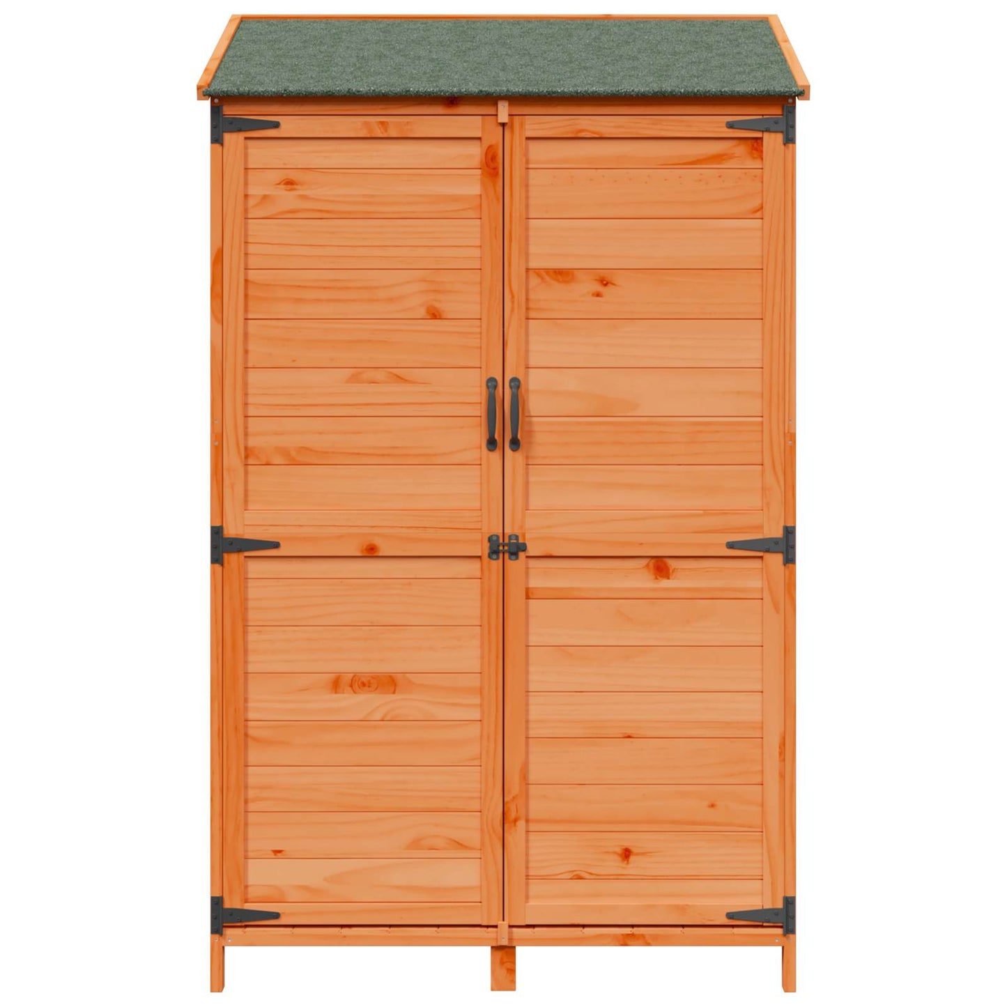 Garden Shed Brown 106.5 x 56 x 176 cm Engineered Wood