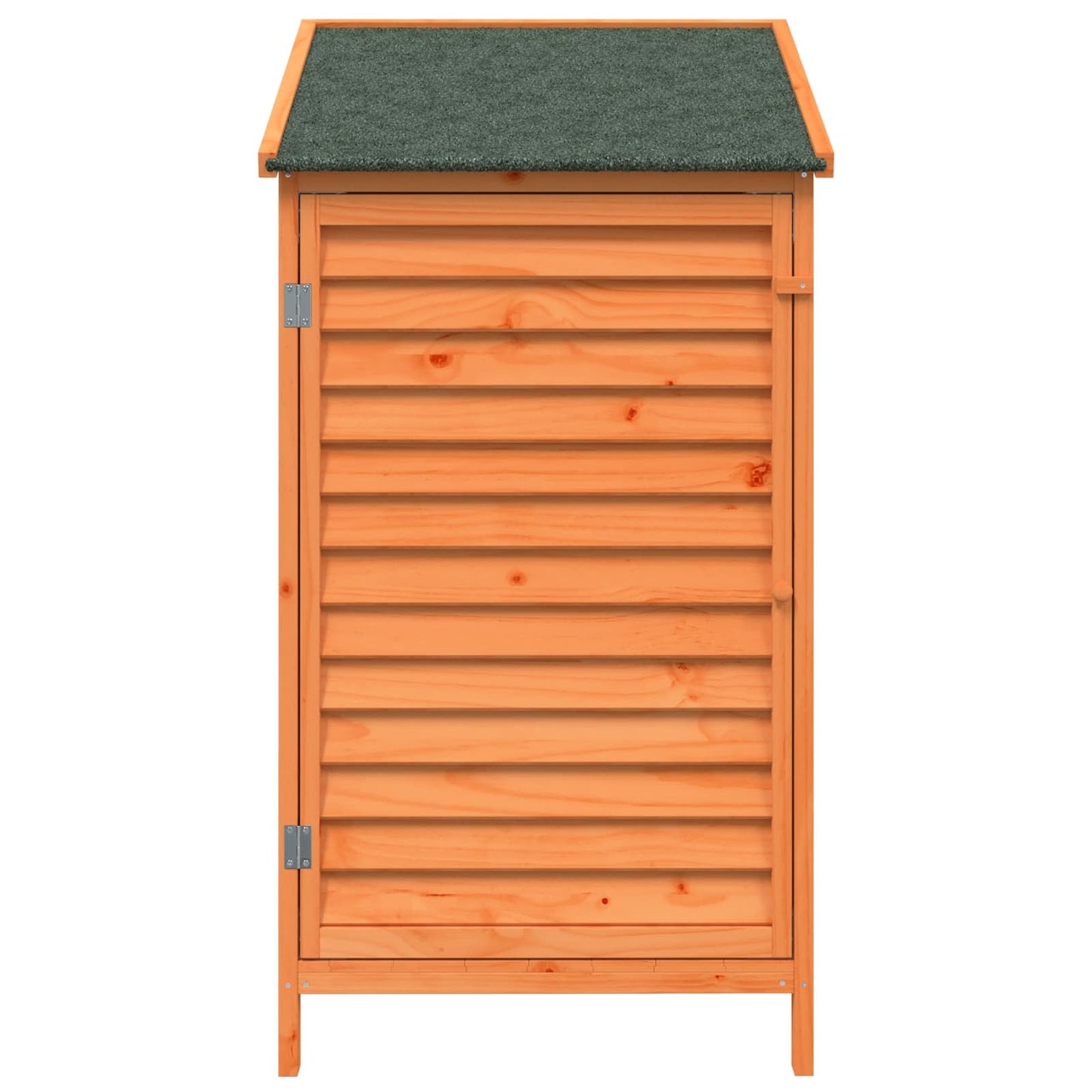 Garden Shed Brown 59 x 56 x 113.5 cm Solid Fir Wood