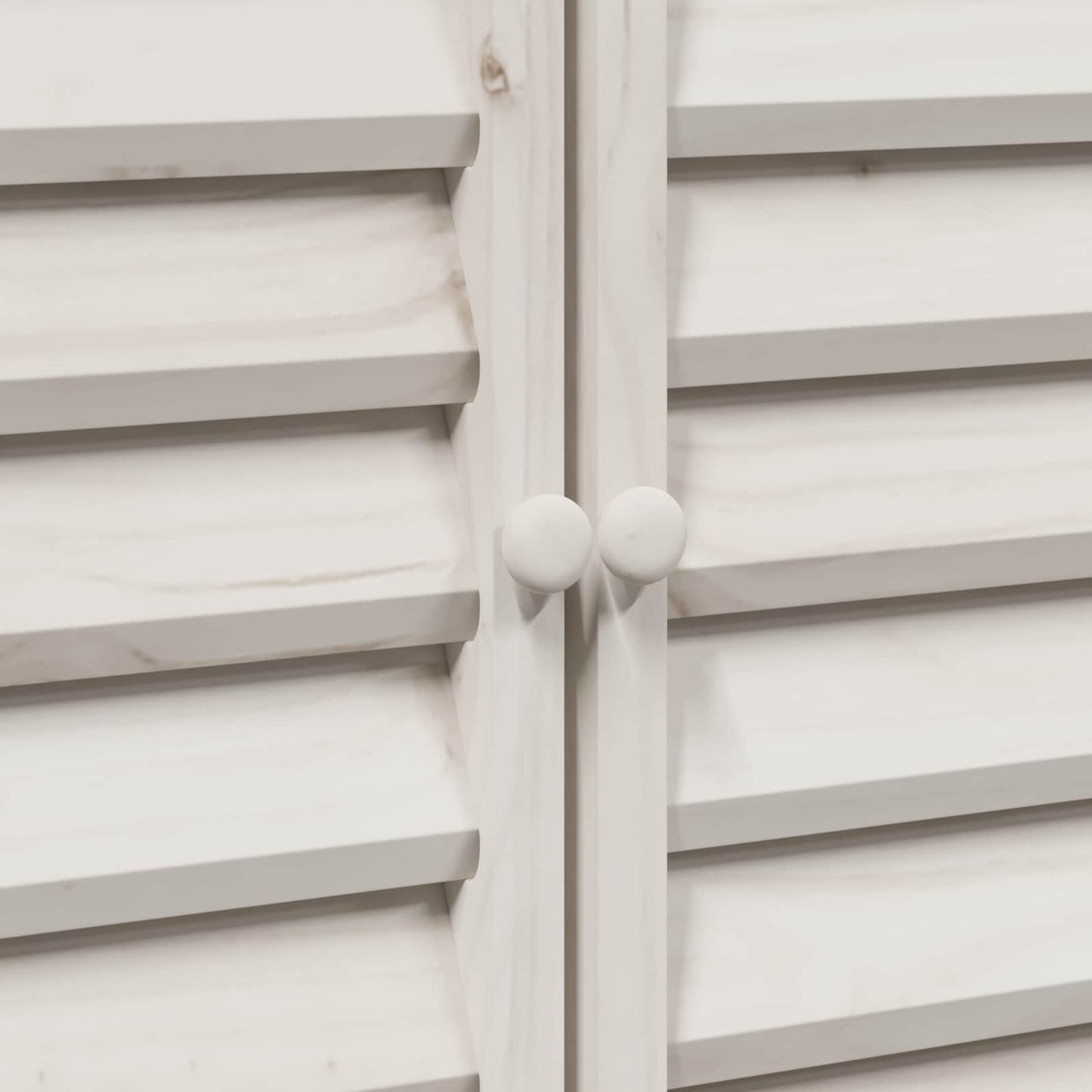 Garden Shed White 106 x 56 x 113.5 cm Solid Fir Wood
