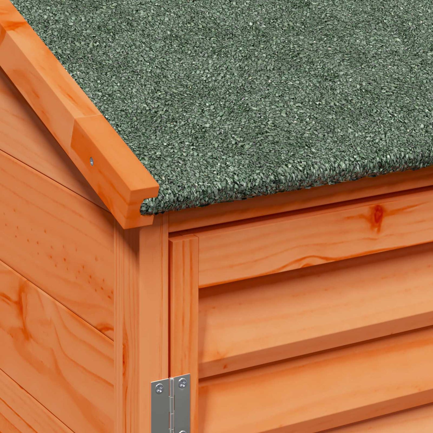 Garden Shed Brown 106 x 56 x 113.5 cm Solid Fir Wood