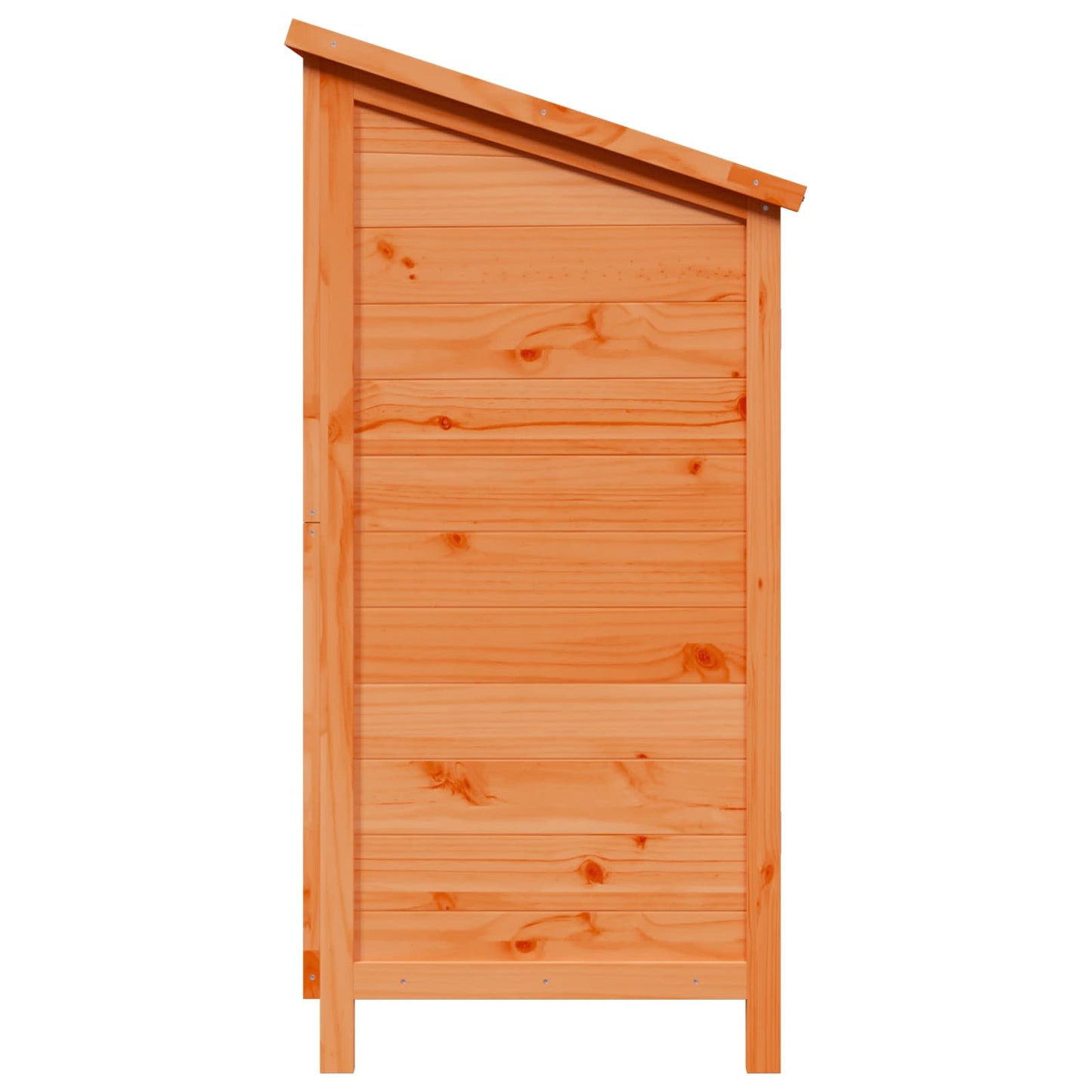 Garden Shed Brown 106 x 56 x 113.5 cm Solid Fir Wood
