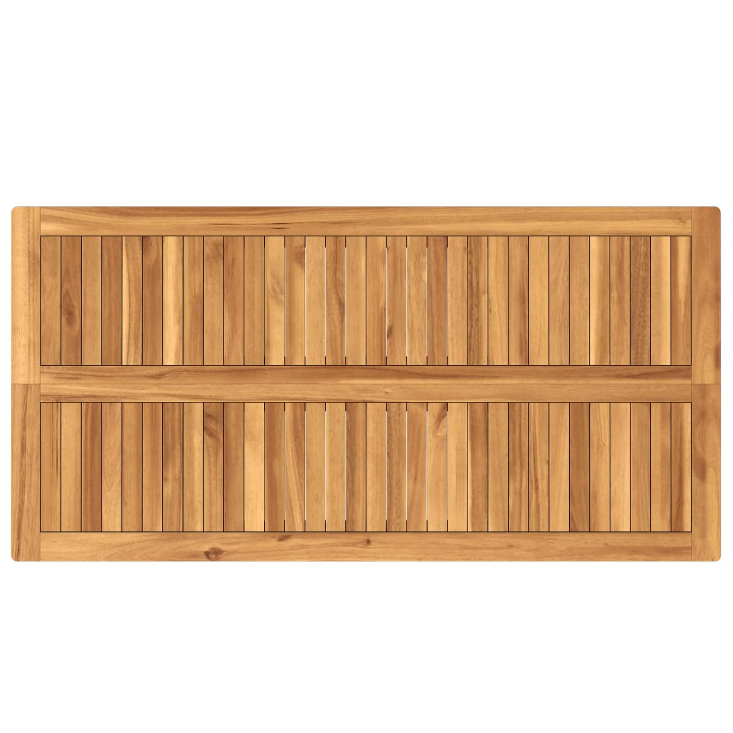 Outdoor Bar Set 7 pcs Natural Solid Teak Wood