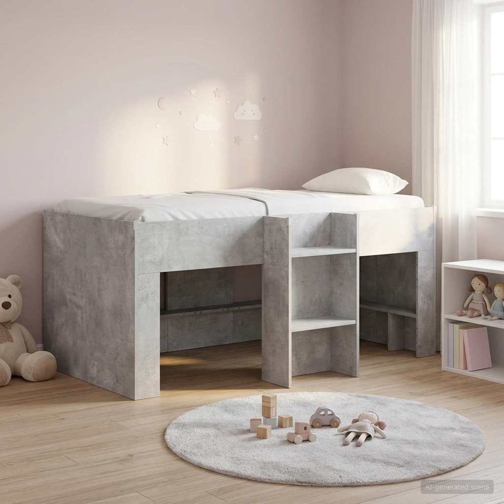 Kids'High Bed Frame 2 pcs Concerte 163 x 101.1 x 68.5 cm