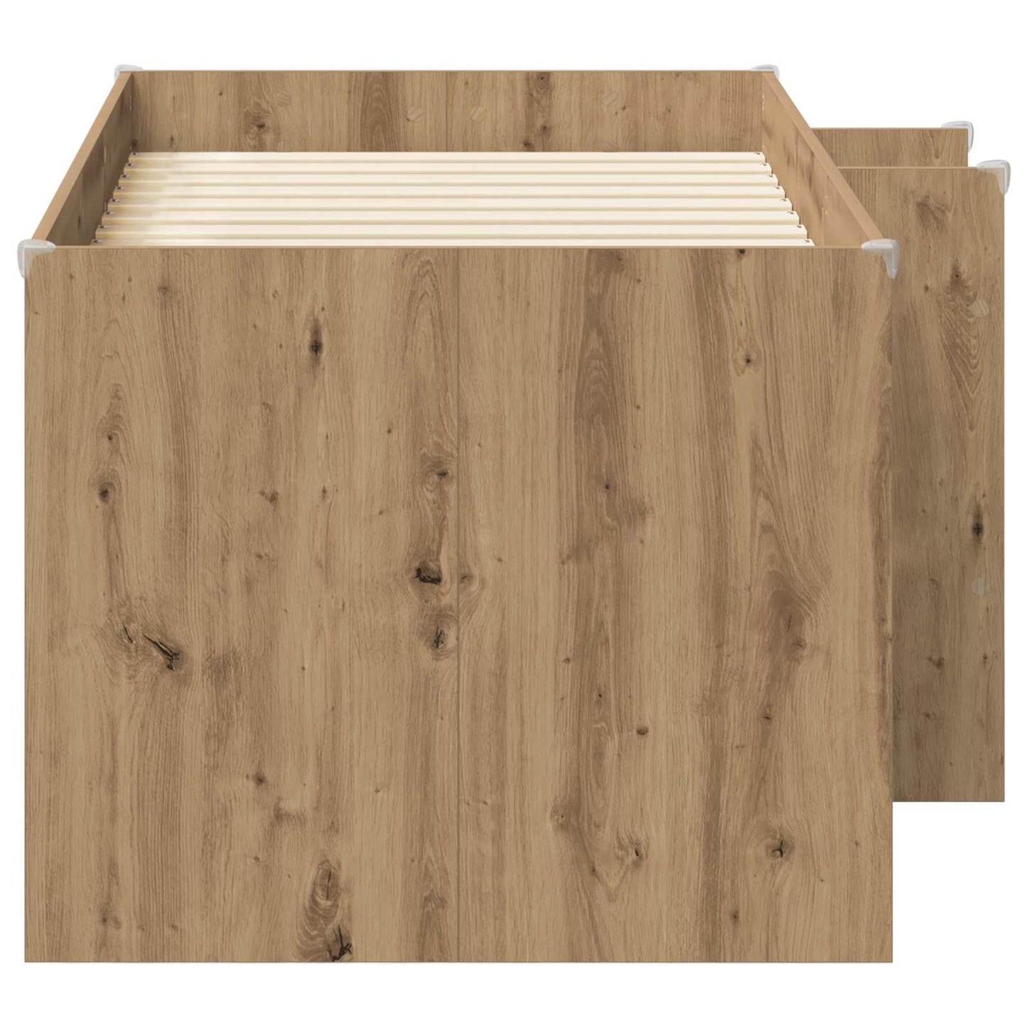 Kids'High Bed Frame 2 pcs Artisian Oak 163 x 101.1 x 68.5 cm