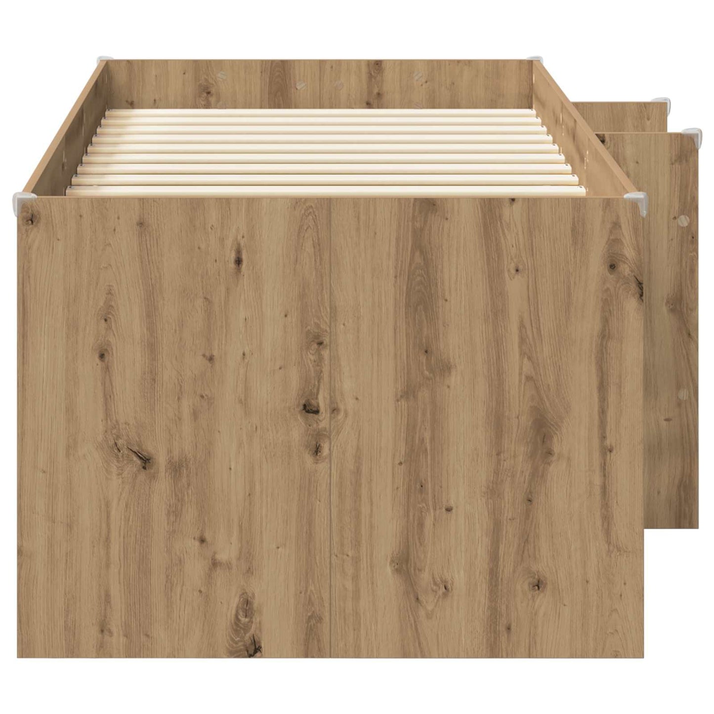 Kids'High Bed Frame 2 pcs Artisan Oak 90 x 190 cm