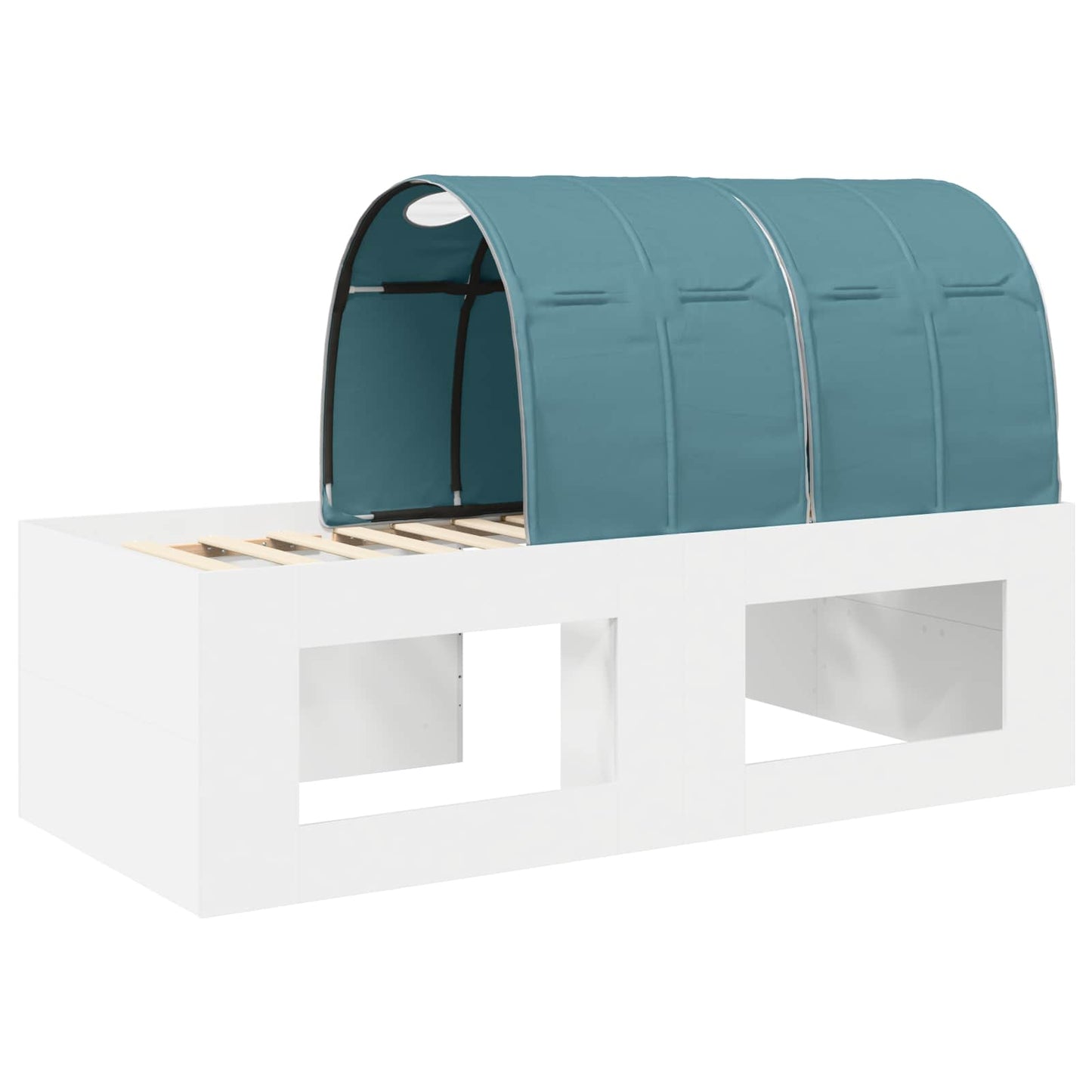 Bed with Tunnel 4 pcs Artisian Oak and Light Blue