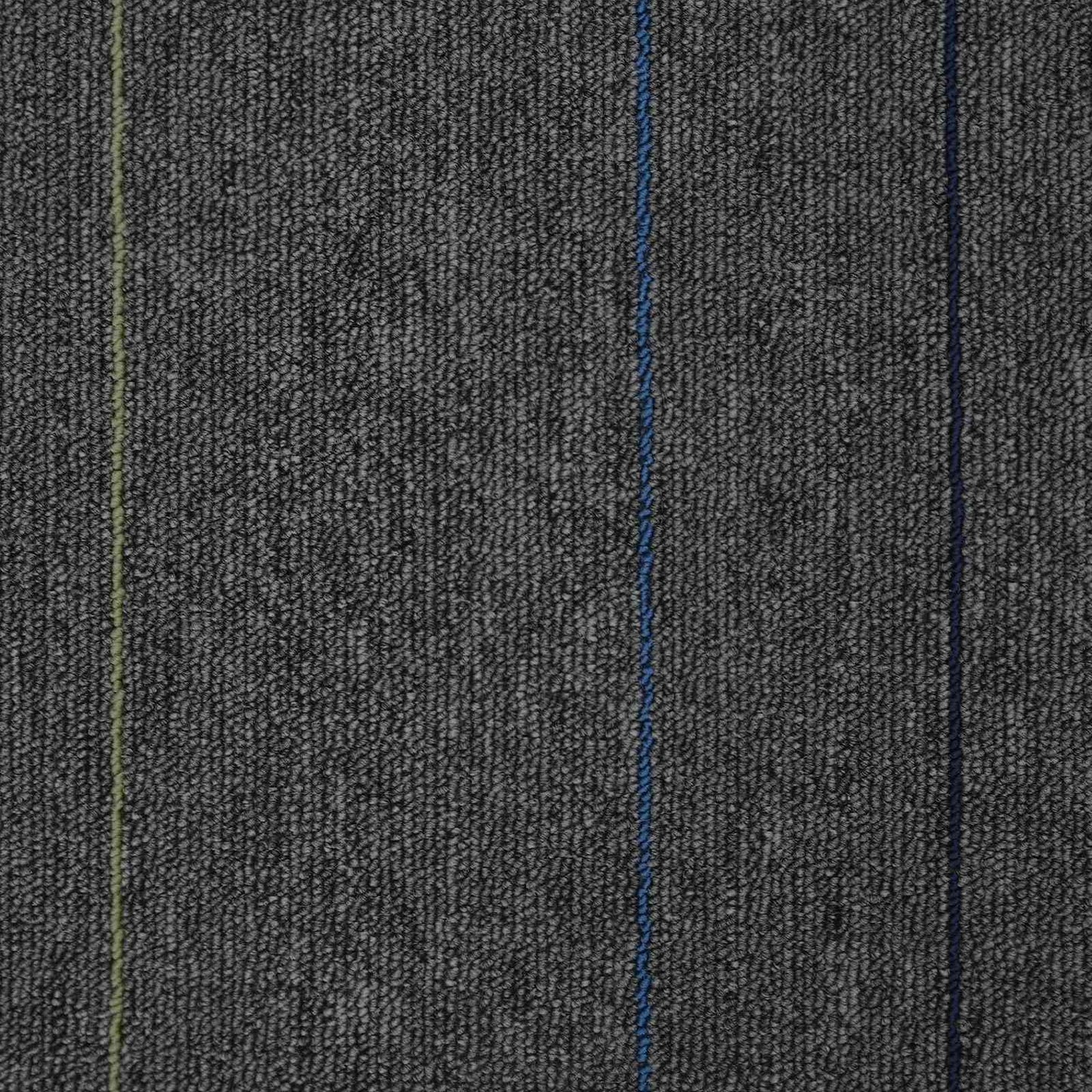 Carpet Tile Medium Grey with Stripes 50 x 50 cm 20 pcs