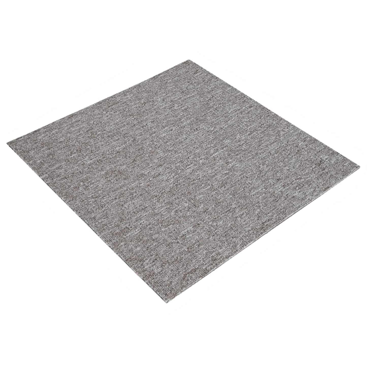 Carpet Tile Brown 50 x 50 cm 36 pcs PP and Bitumen