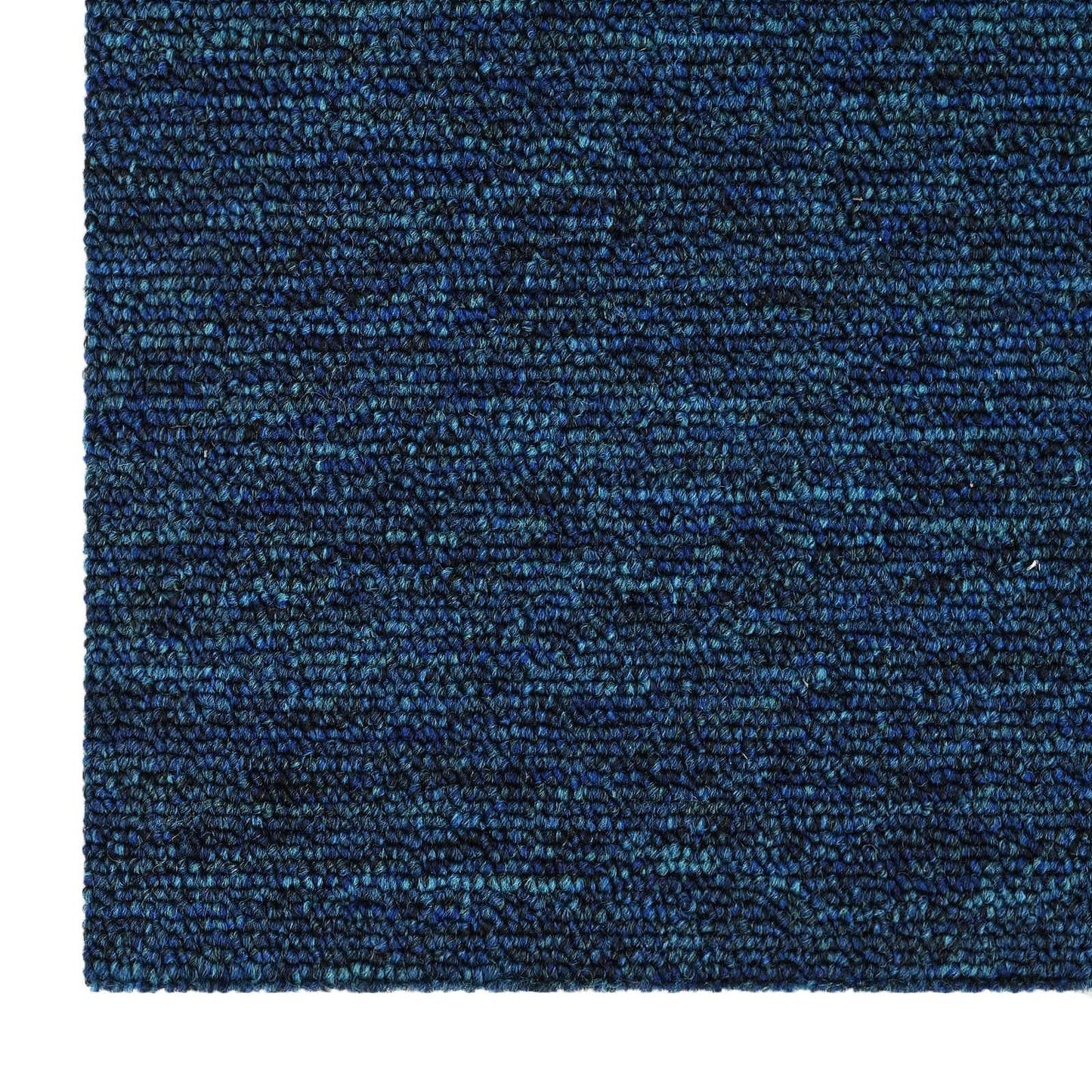 Carpet Tile Blue 50 x 50 cm 4 pcs PP and Bitumen