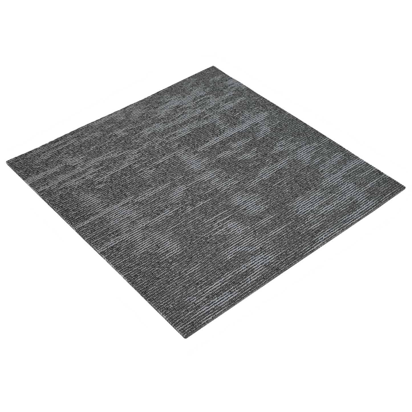 Carpet Tile Charcoal Grey 50 x 50 cm 36 pcs PP and Bitumen