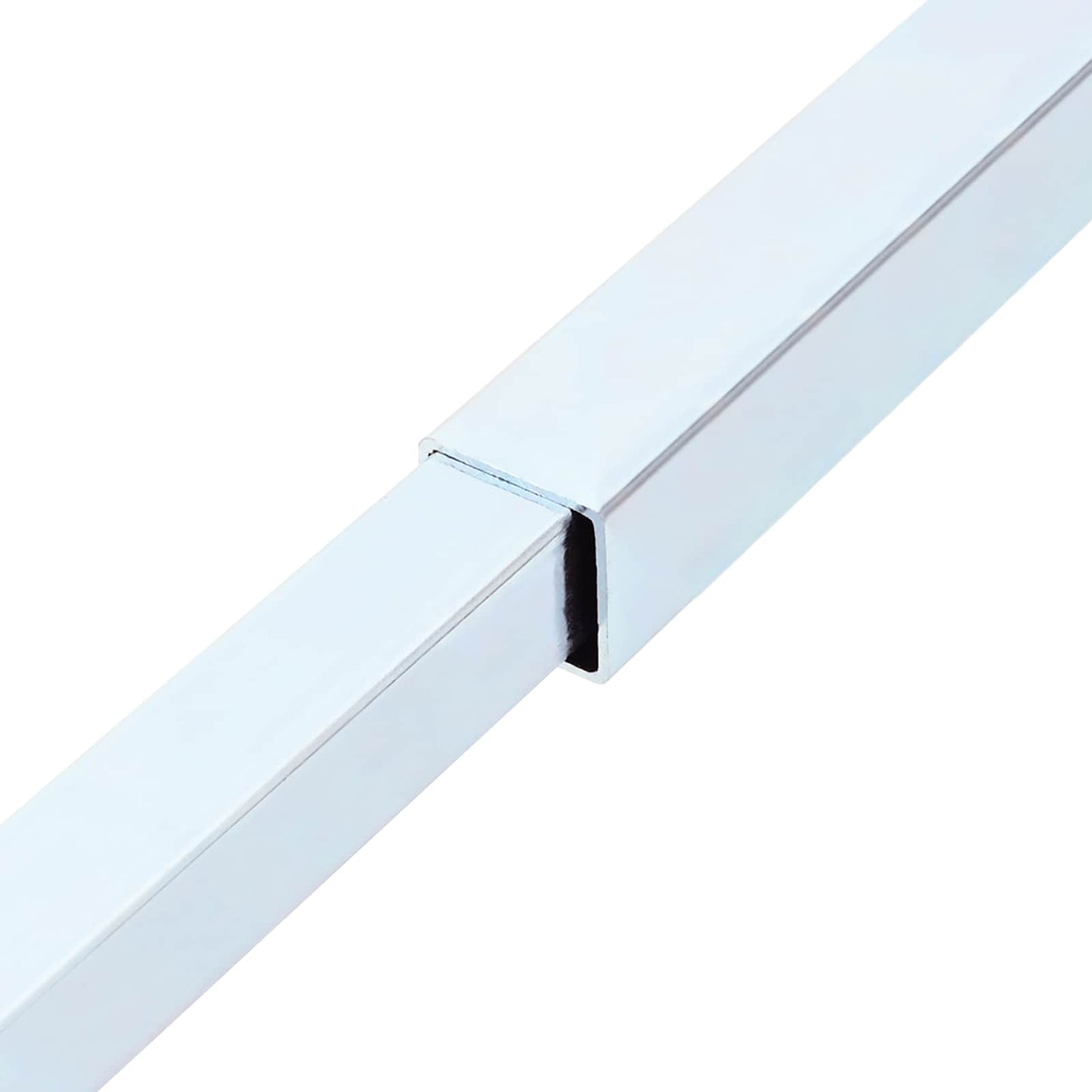 Adjustable Window Safety Bar 6 pcs Silver Steel