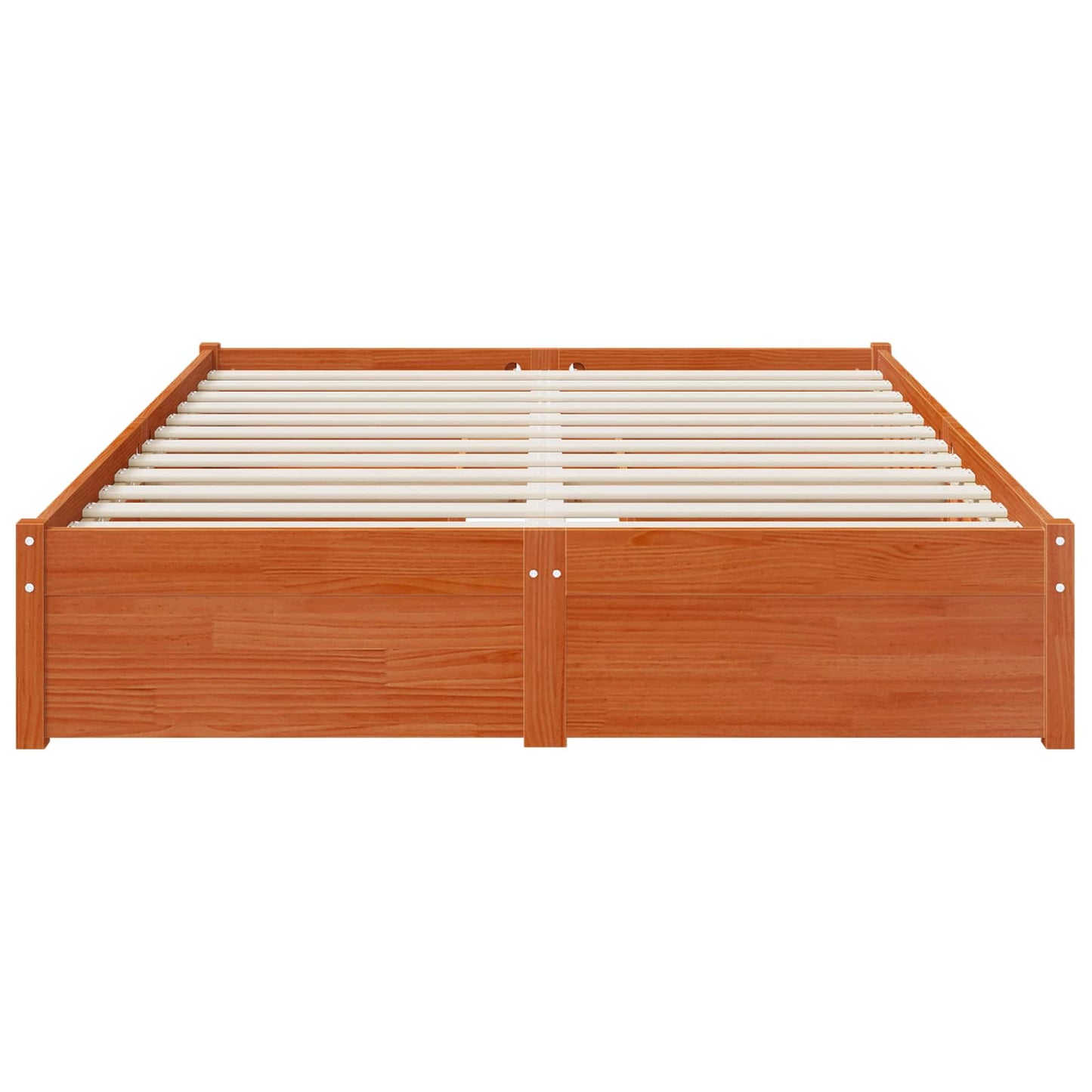 Bed Frame with Drawer with Storage Solid Pine Wood