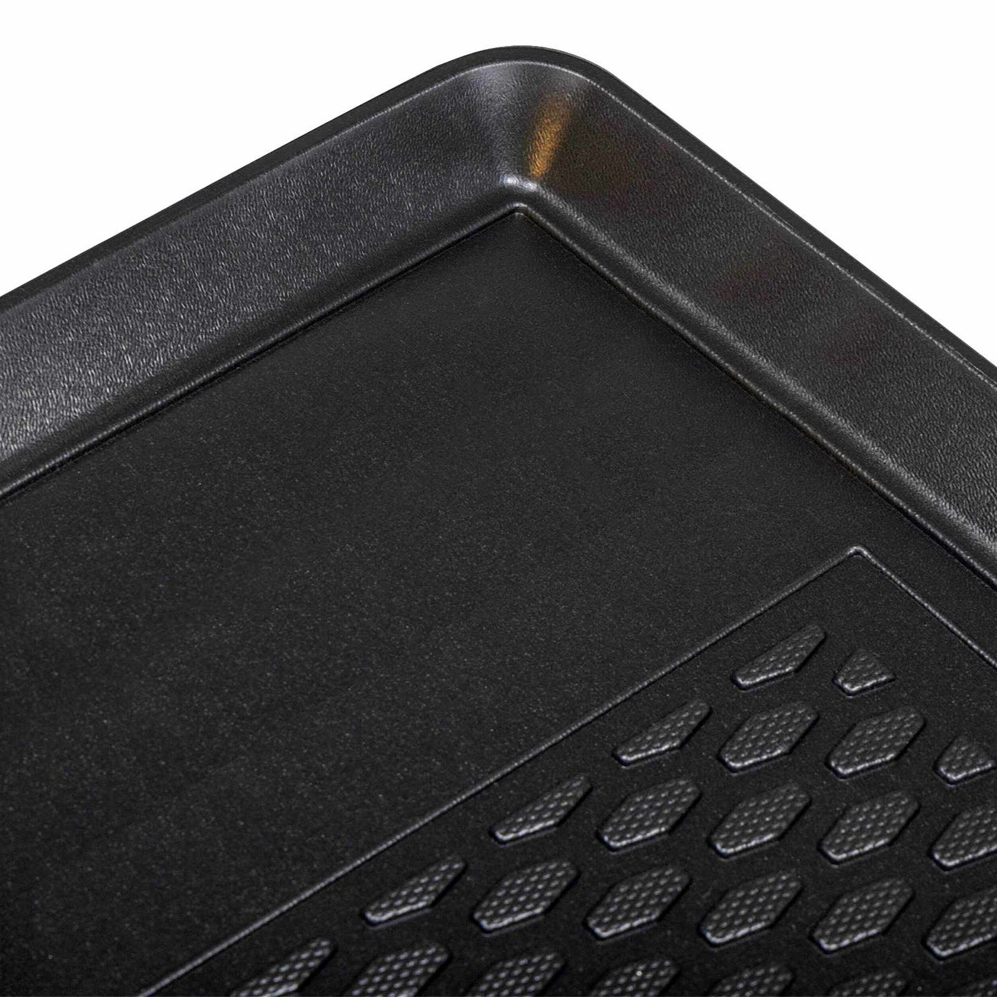 Trunk Mat Black suitable for ŠKODA KAROQ-horní 2017- Rubber
