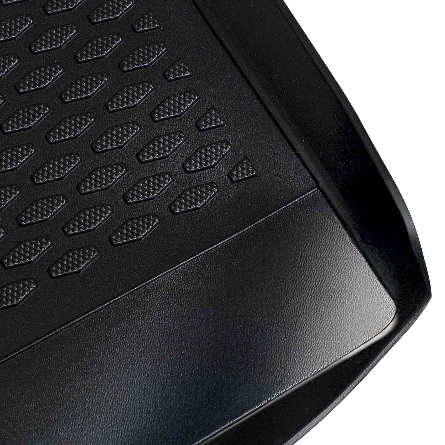 Trunk Mat Black suitable for AUDI A6 SEDAN 2011-2018 Rubber