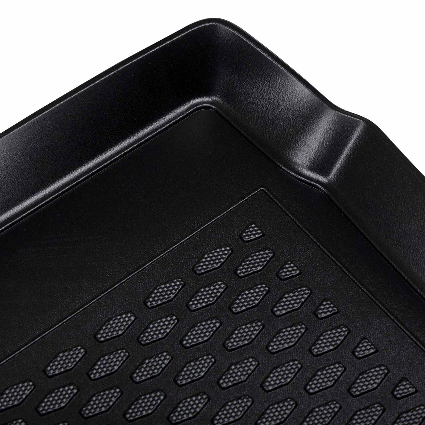 Trunk Mat Black suitable for PEUGEOT 208 2018- Rubber