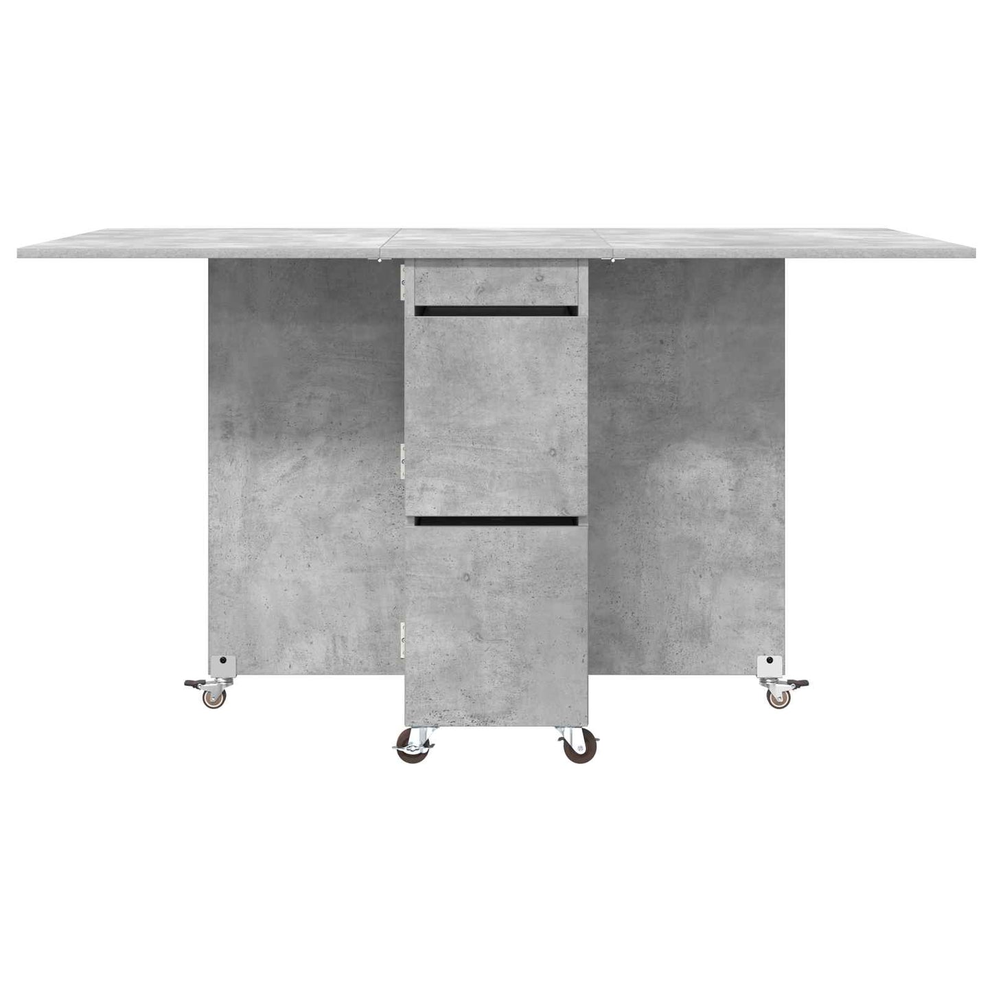 Dinning Table 2 pcs 140 x 80 x 77 cm Engineered Wood