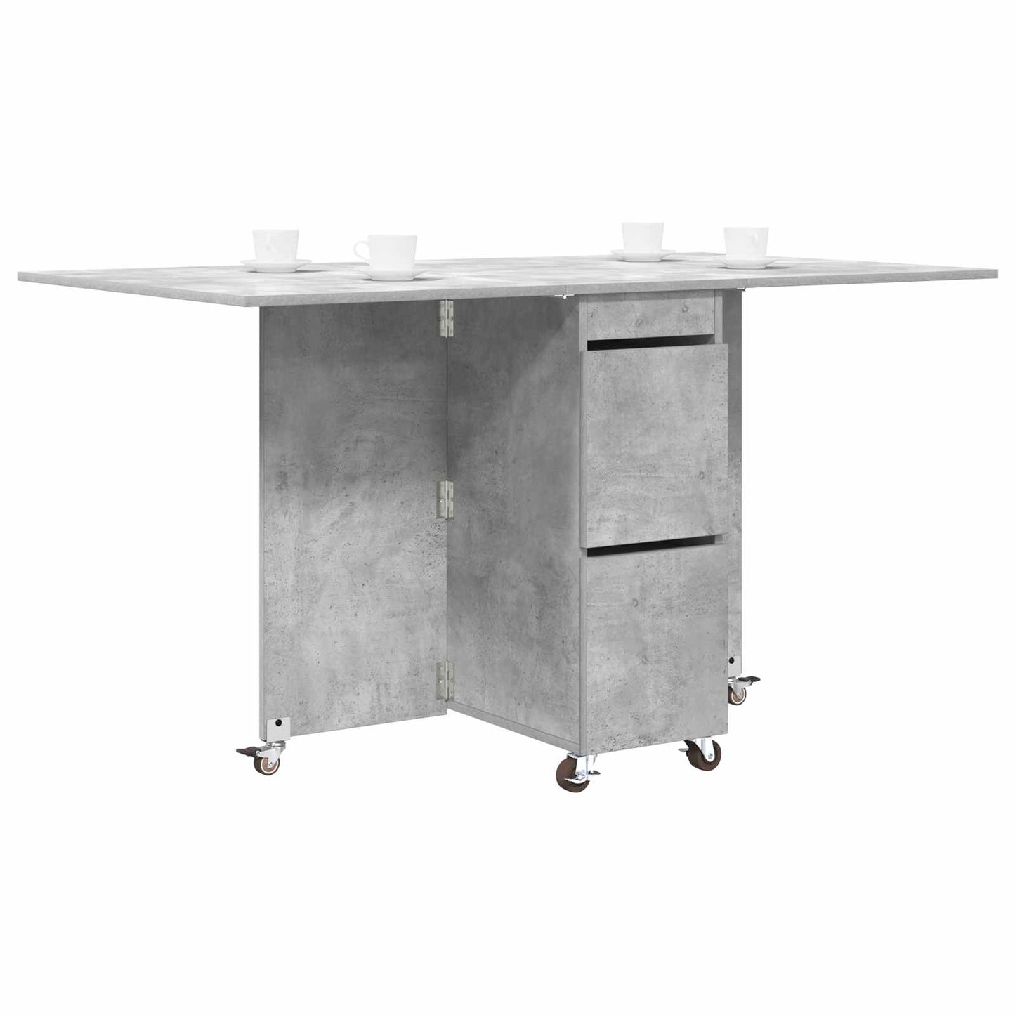 Dinning Table 2 pcs 140 x 80 x 77 cm Engineered Wood