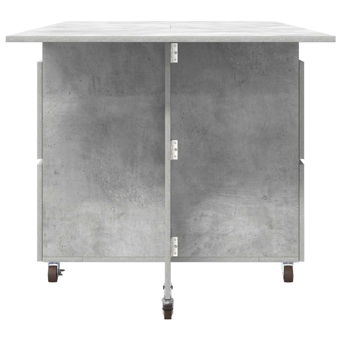 Dinning Table 2 pcs 140 x 80 x 77 cm Engineered Wood