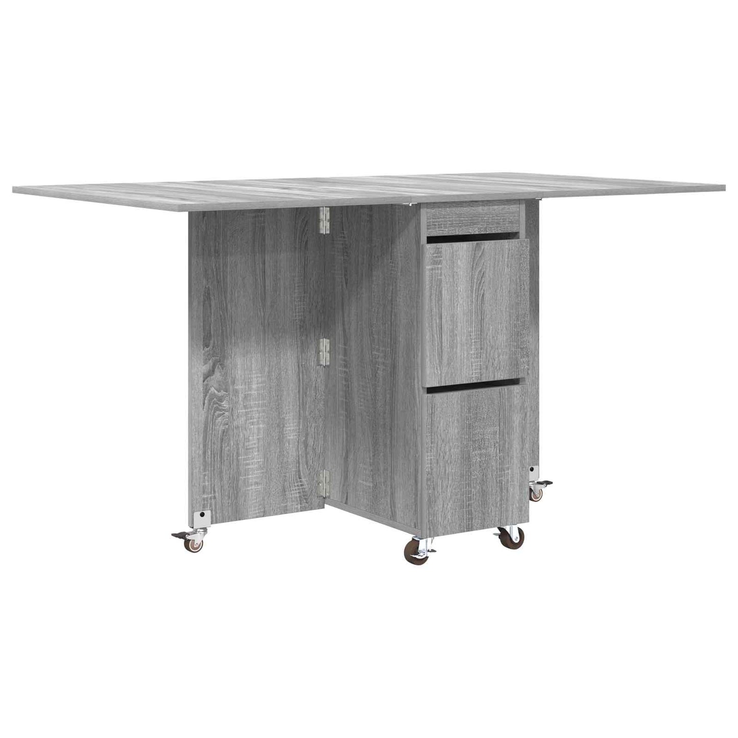 Dinning Table 2 pcs 140 x 80 x 77 cm Engineered Wood