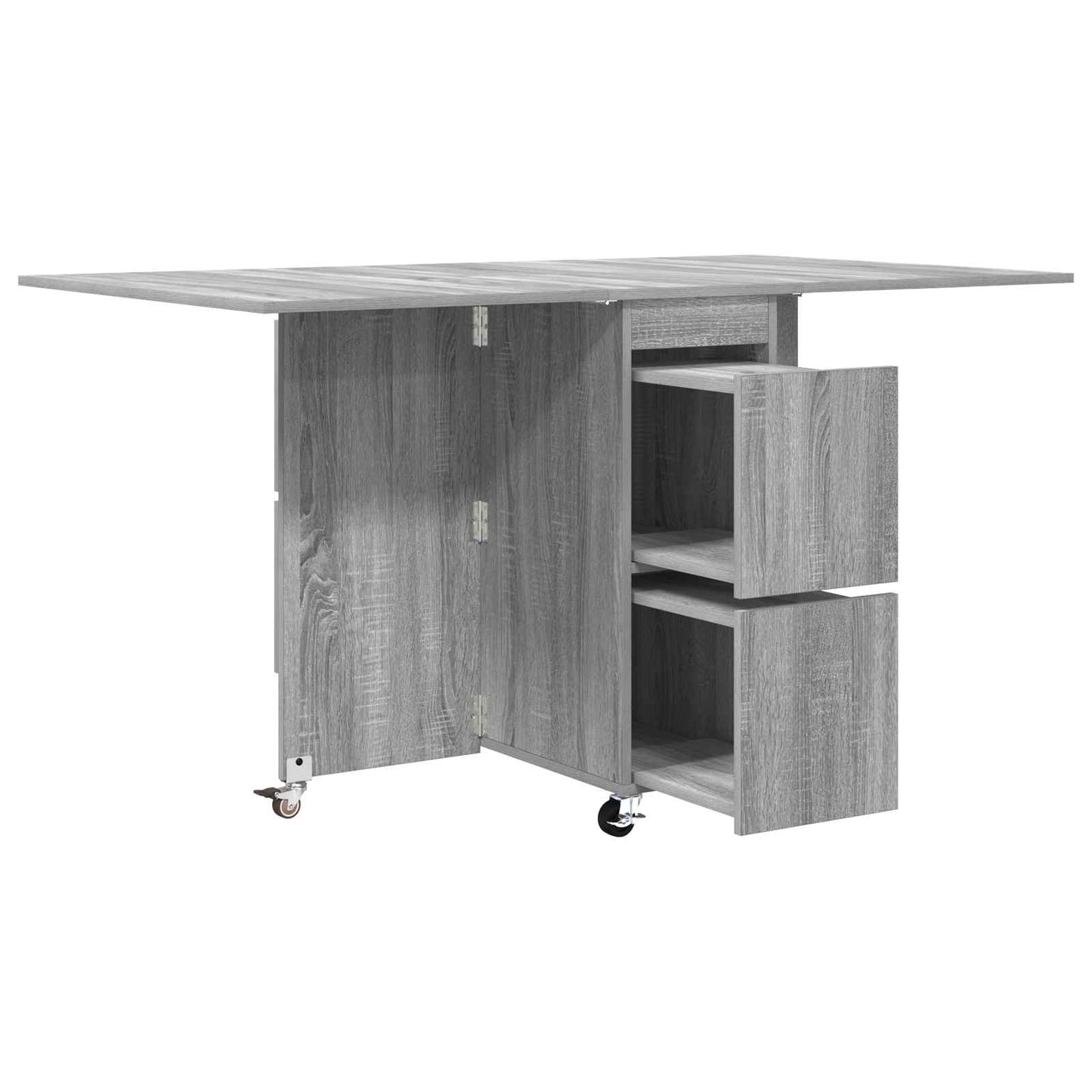 Dinning Table 2 pcs 140 x 80 x 77 cm Engineered Wood