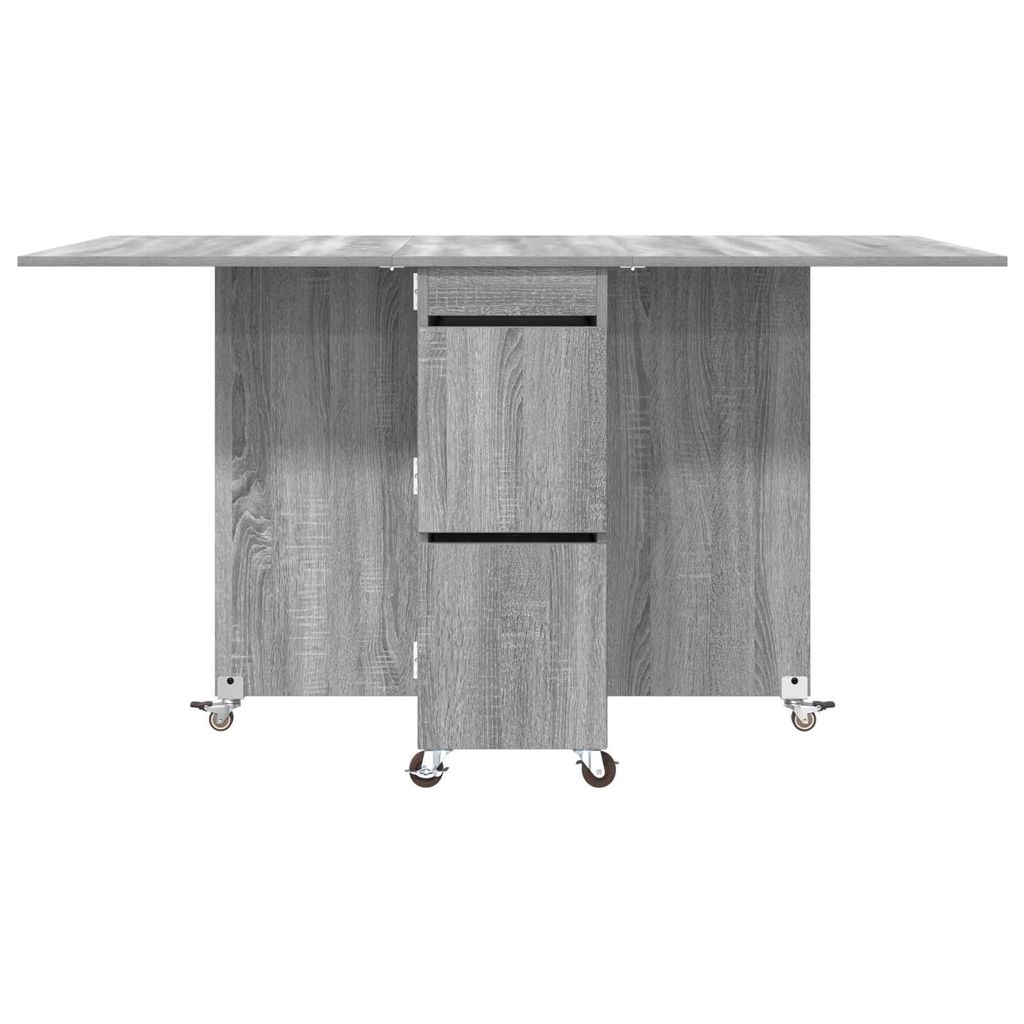 Dinning Table 2 pcs 140 x 80 x 77 cm Engineered Wood
