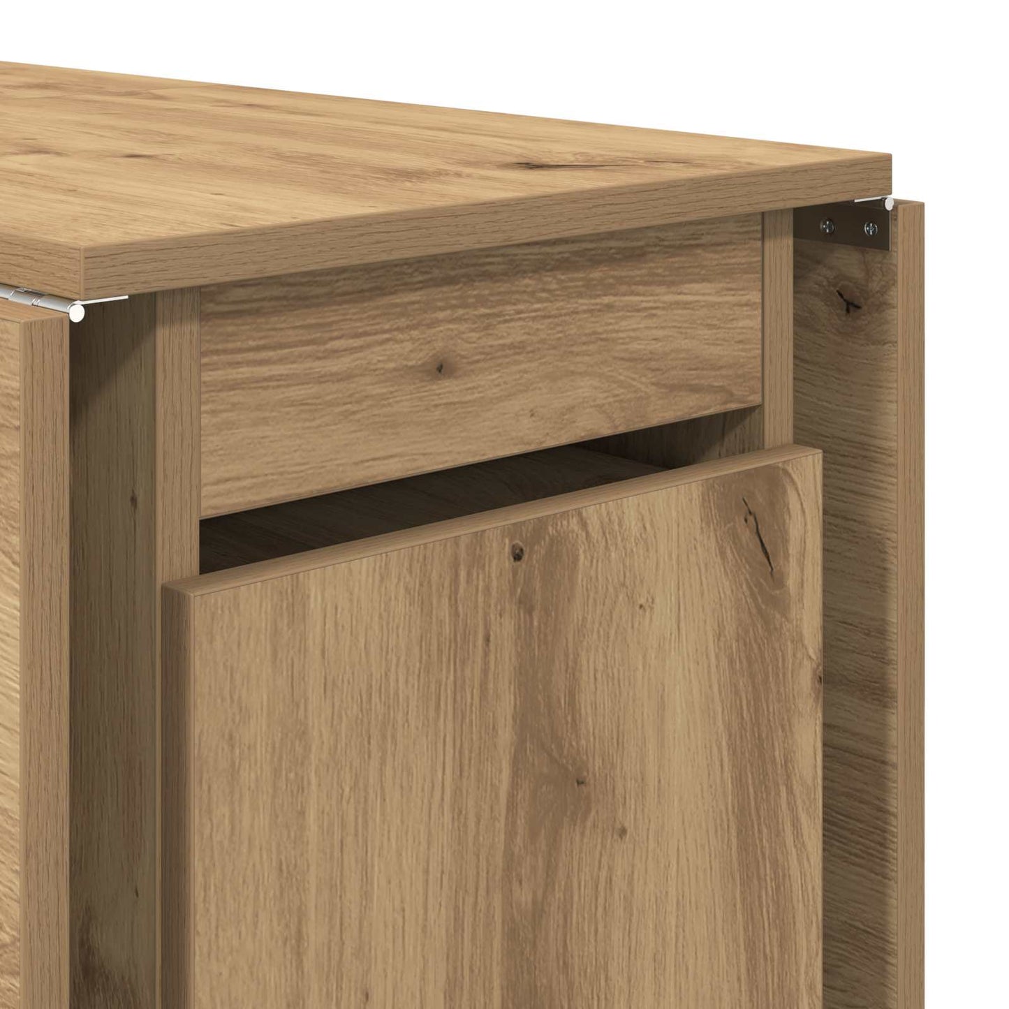 Dinning Table 2 pcs 140 x 80 x 77 cm Engineered Wood