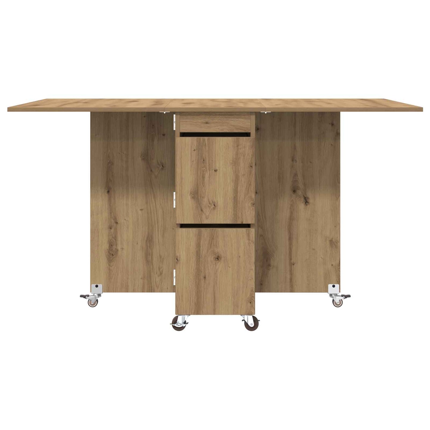 Dinning Table 2 pcs 140 x 80 x 77 cm Engineered Wood