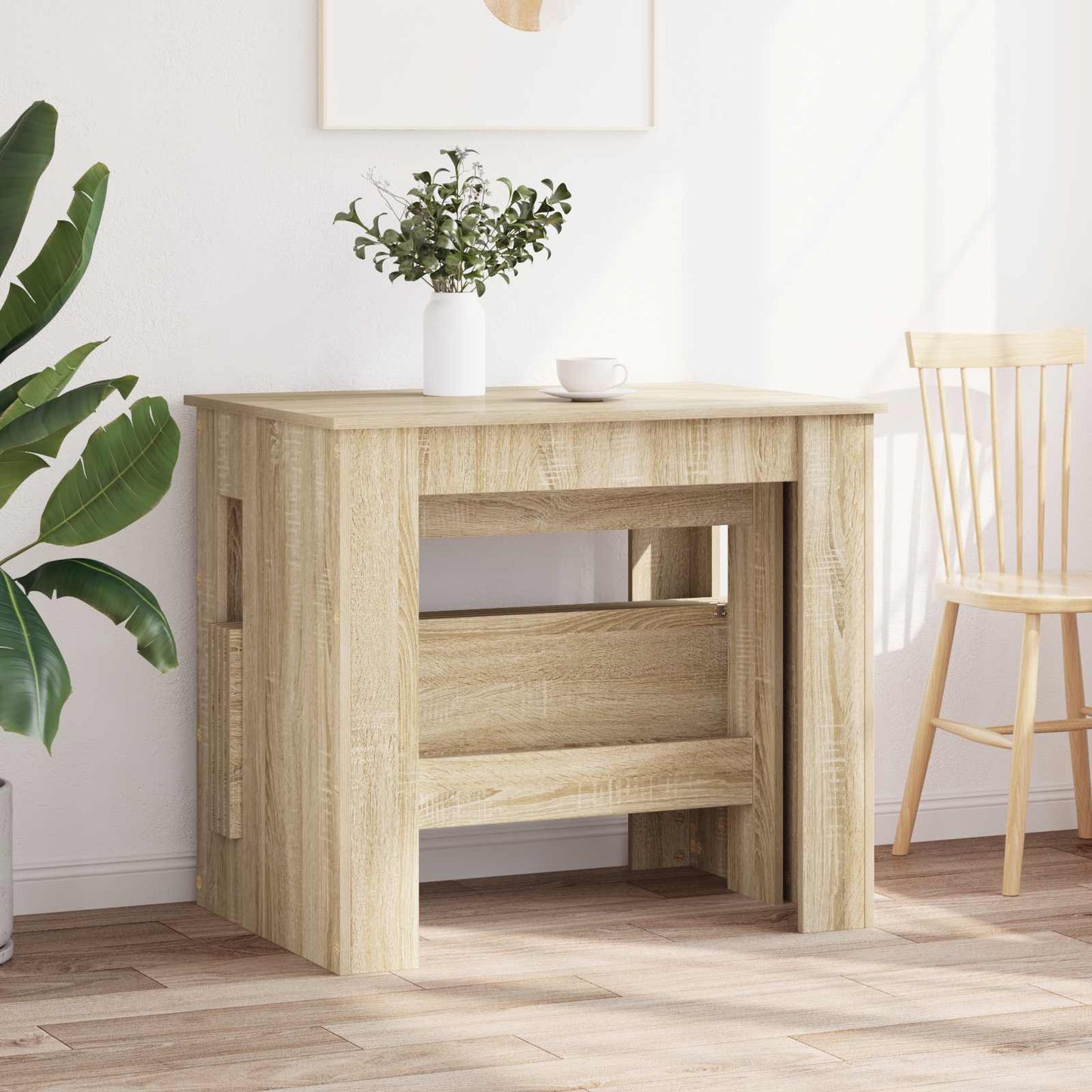 Dinning Table 180 x 85 x 75 cm Engineered Wood Sonoma Oak